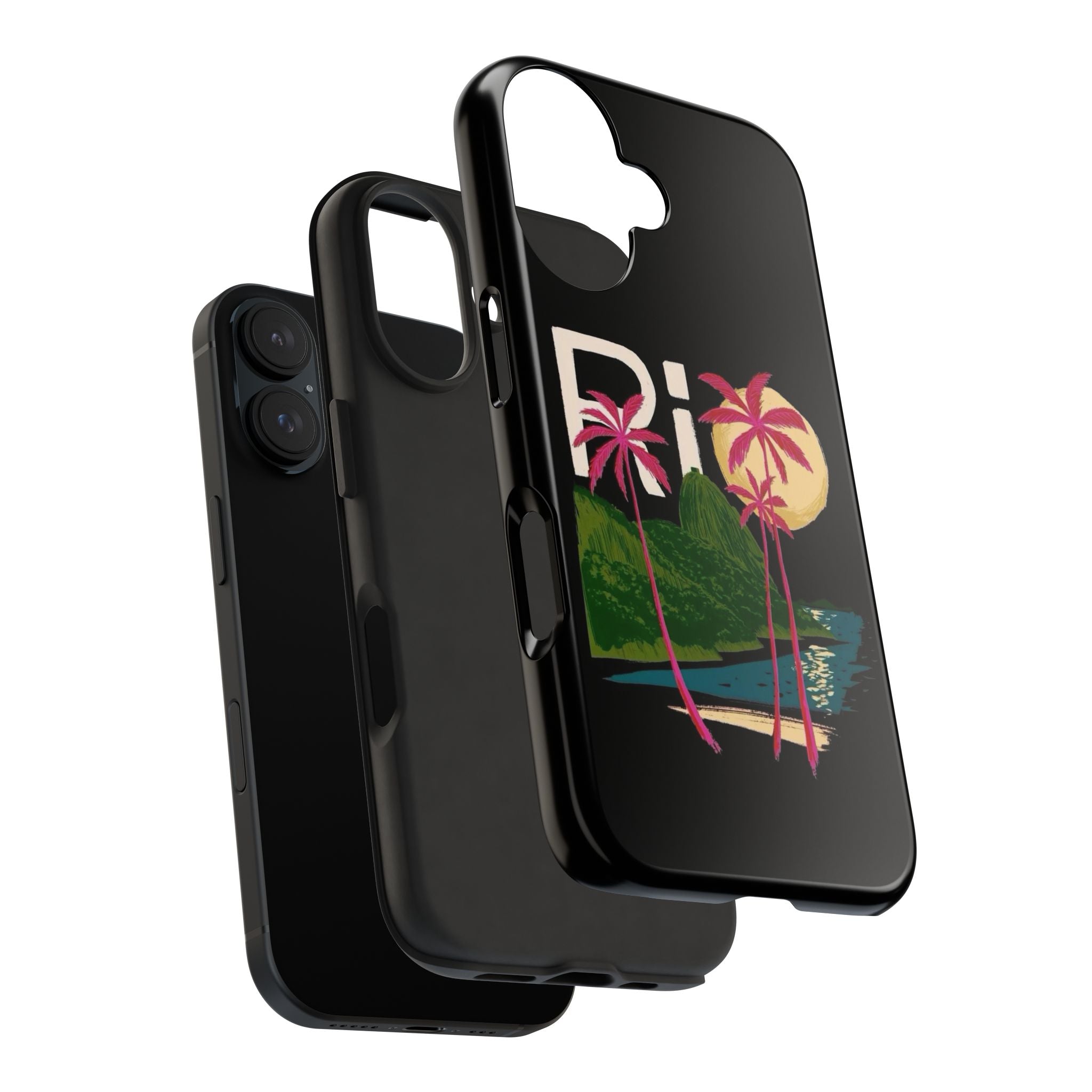 Black Rio iPhone Case