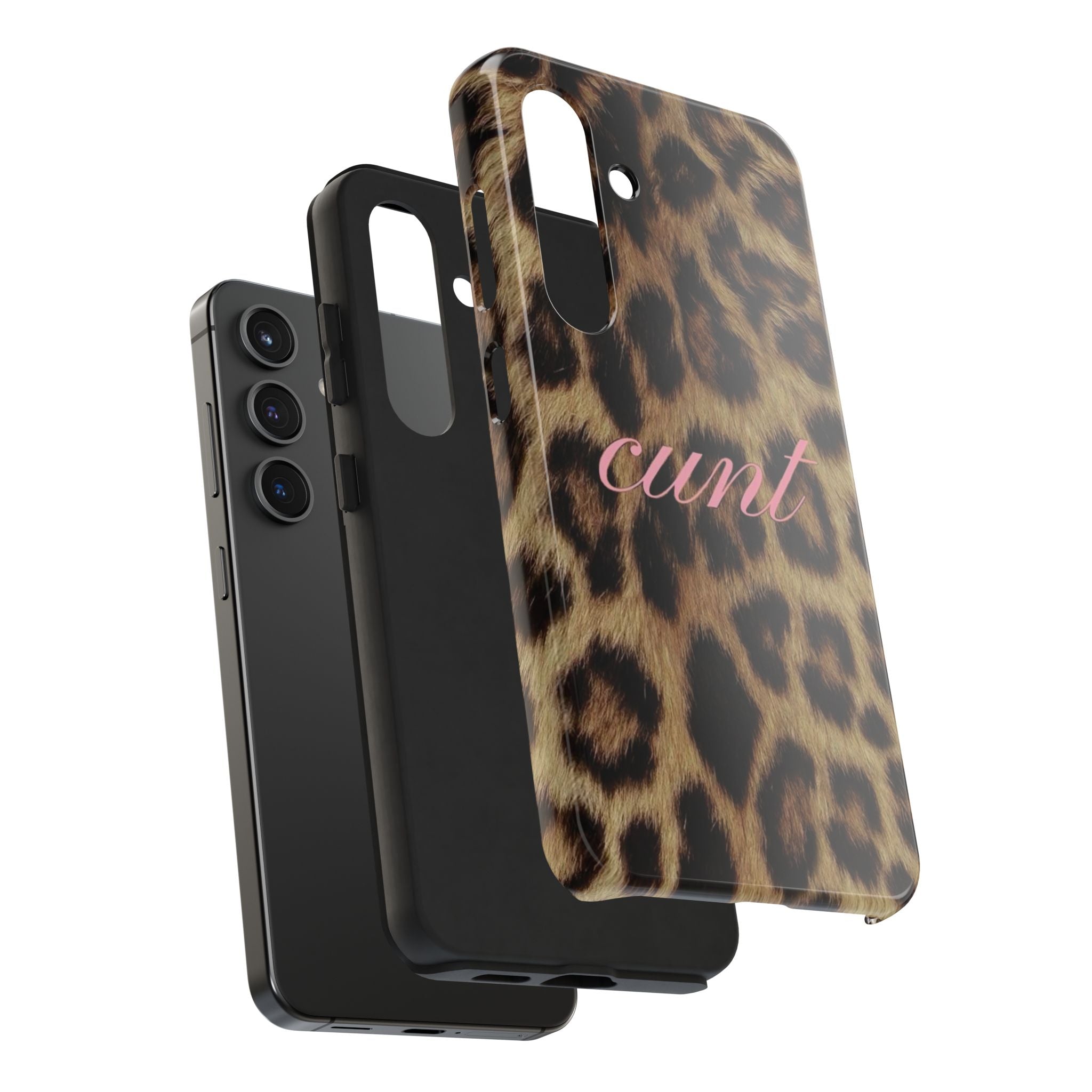 Cunt Leopard Print Phone Case