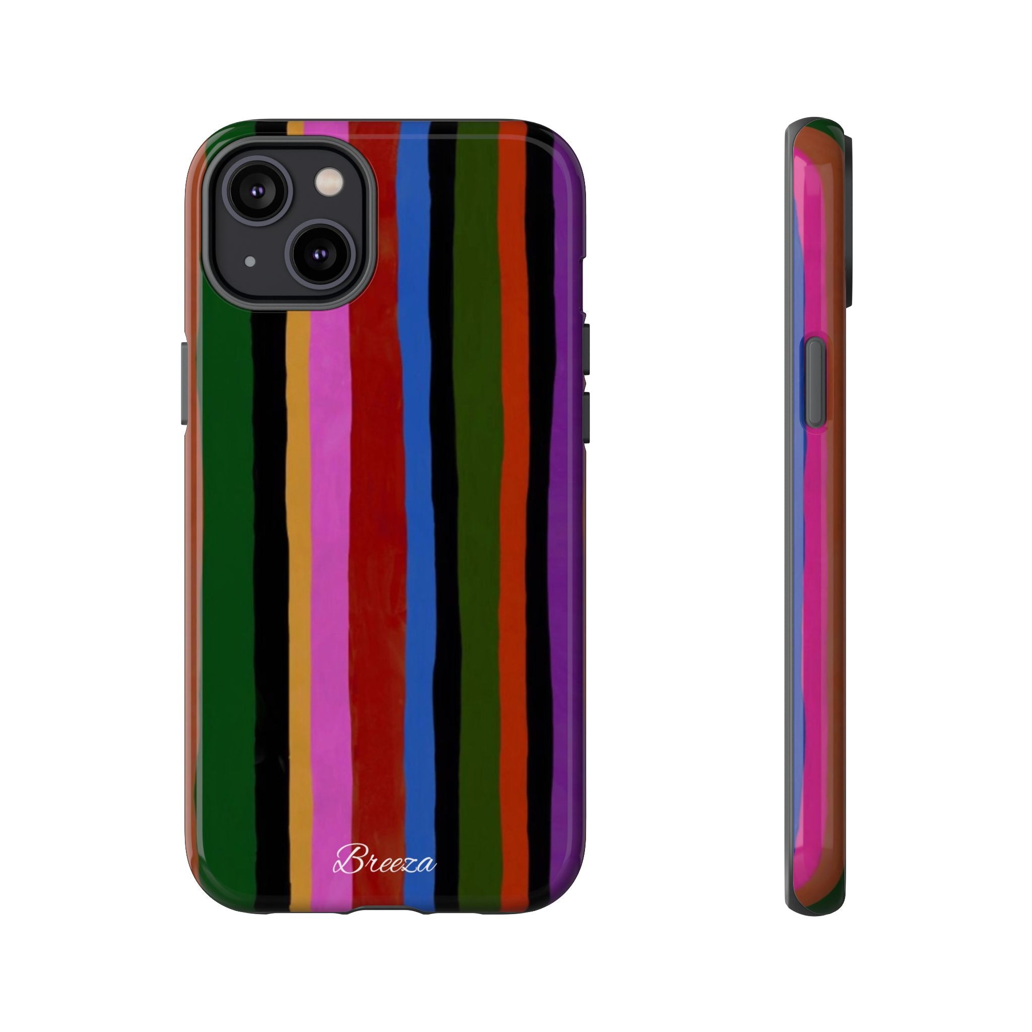 Colorful Striped Phone Case