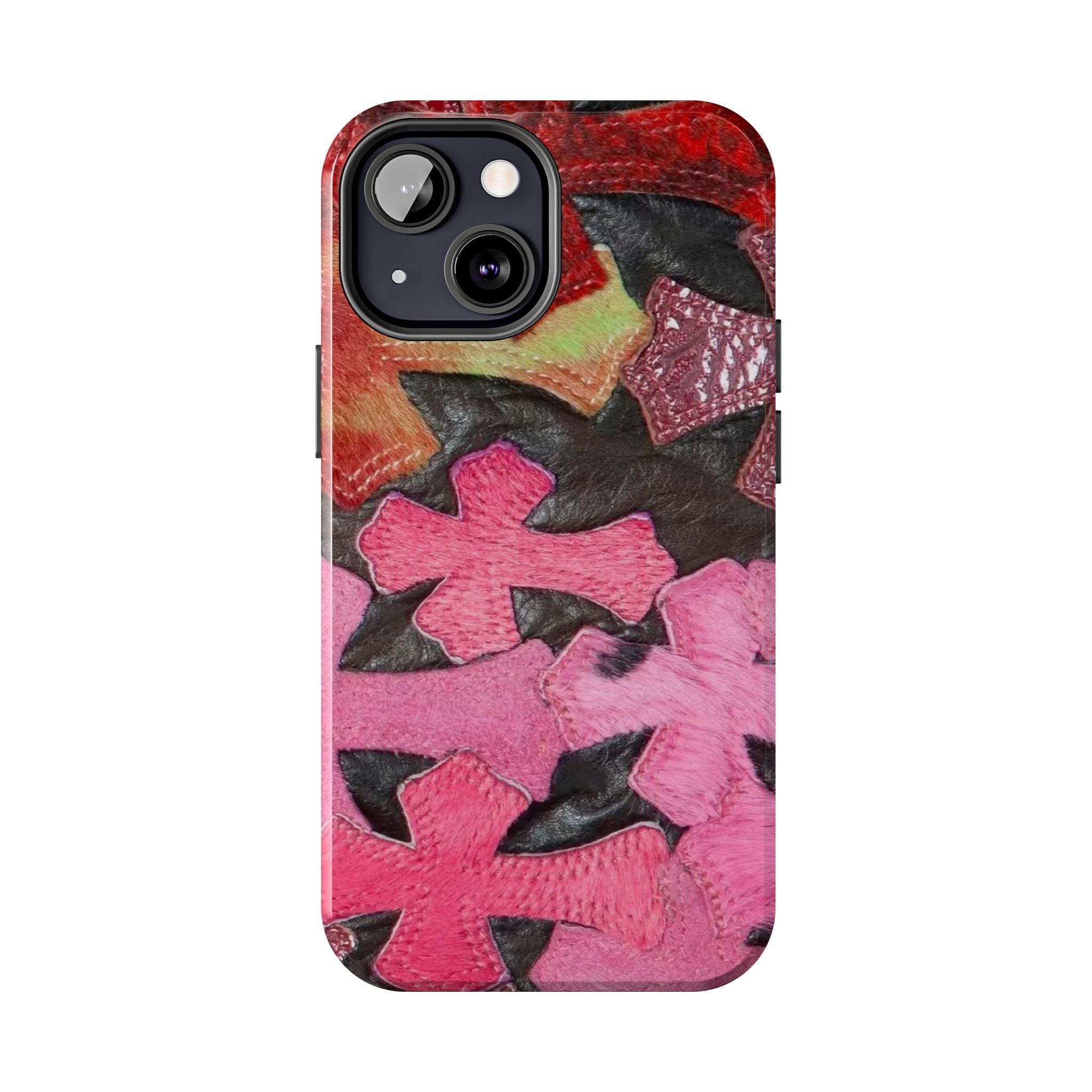 Pink Cross Phone Case