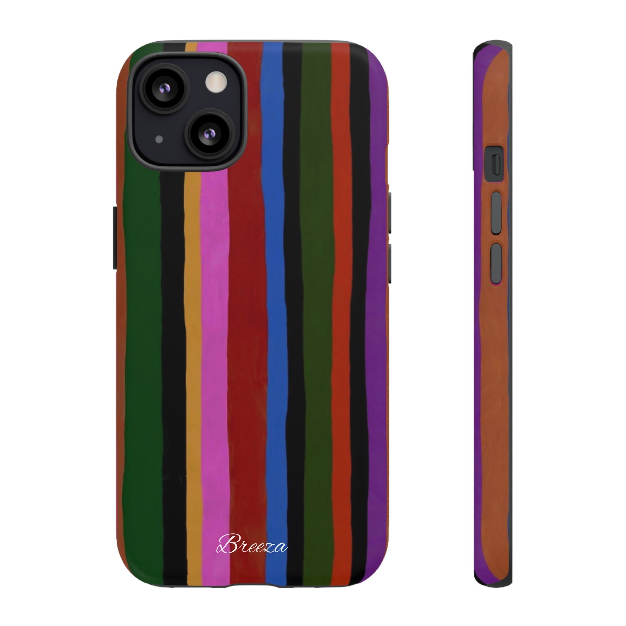 Colorful Striped Phone Case