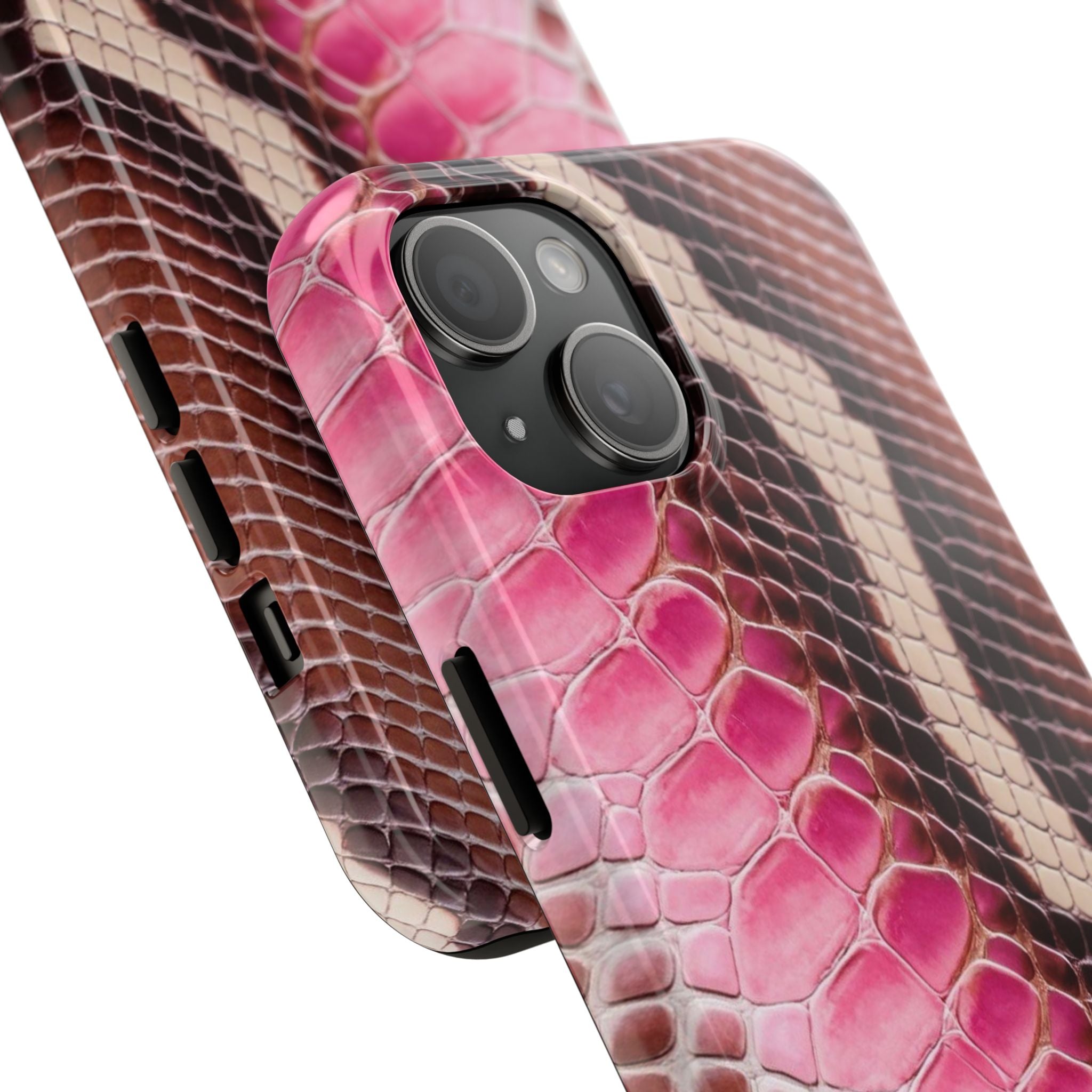 Stylish Snake Print Phone Case