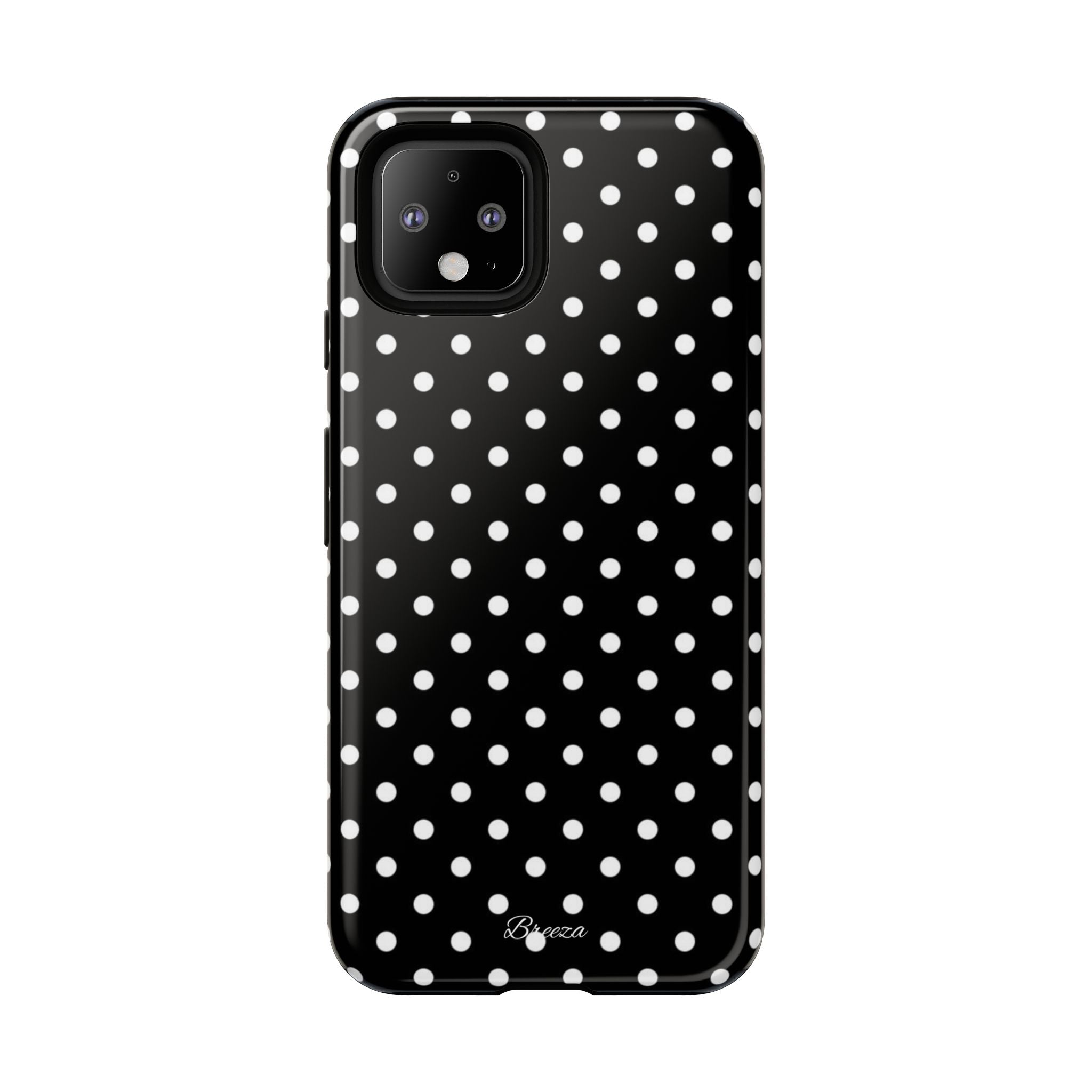 Black & White Polka Dot Phone Case