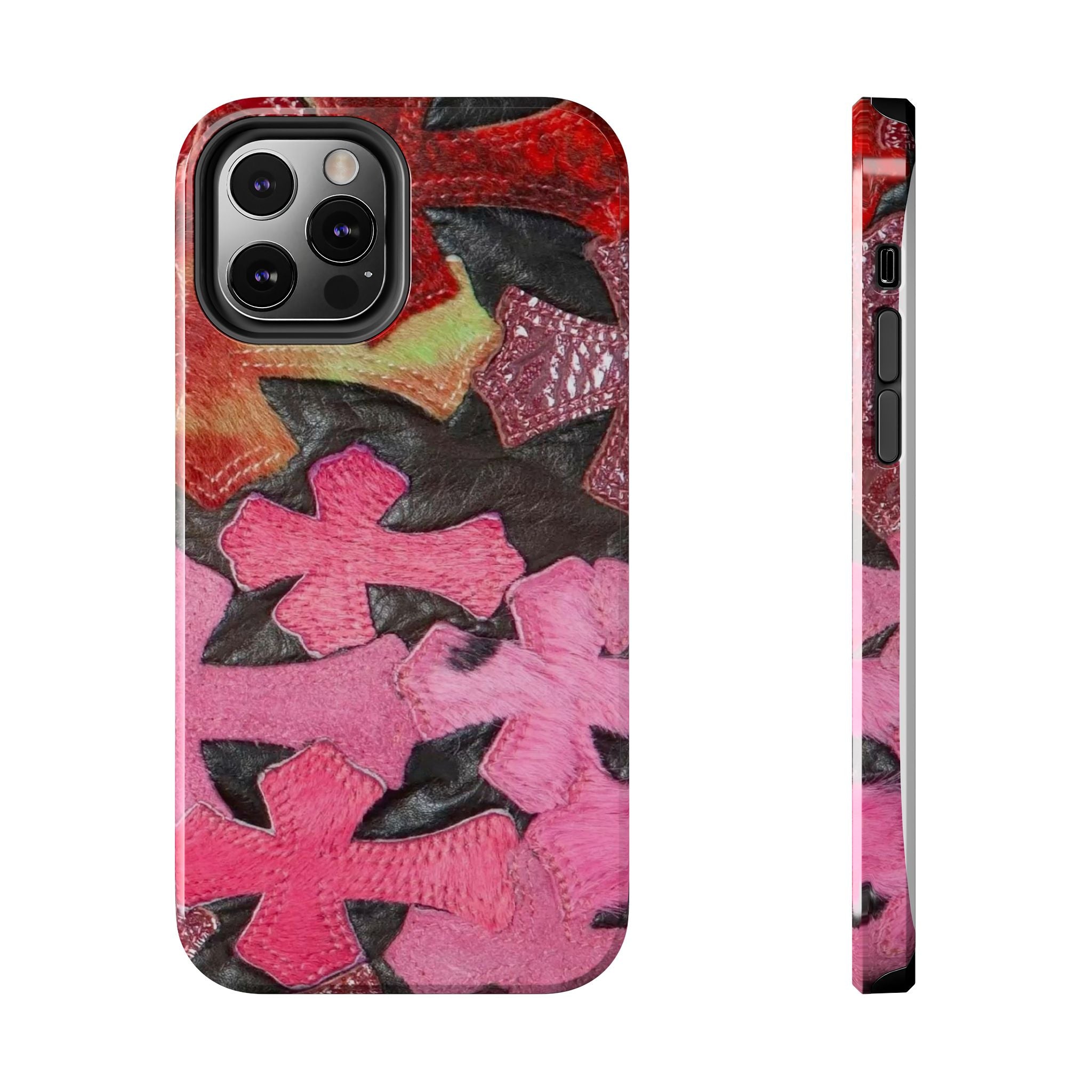 Pink Cross Phone Case