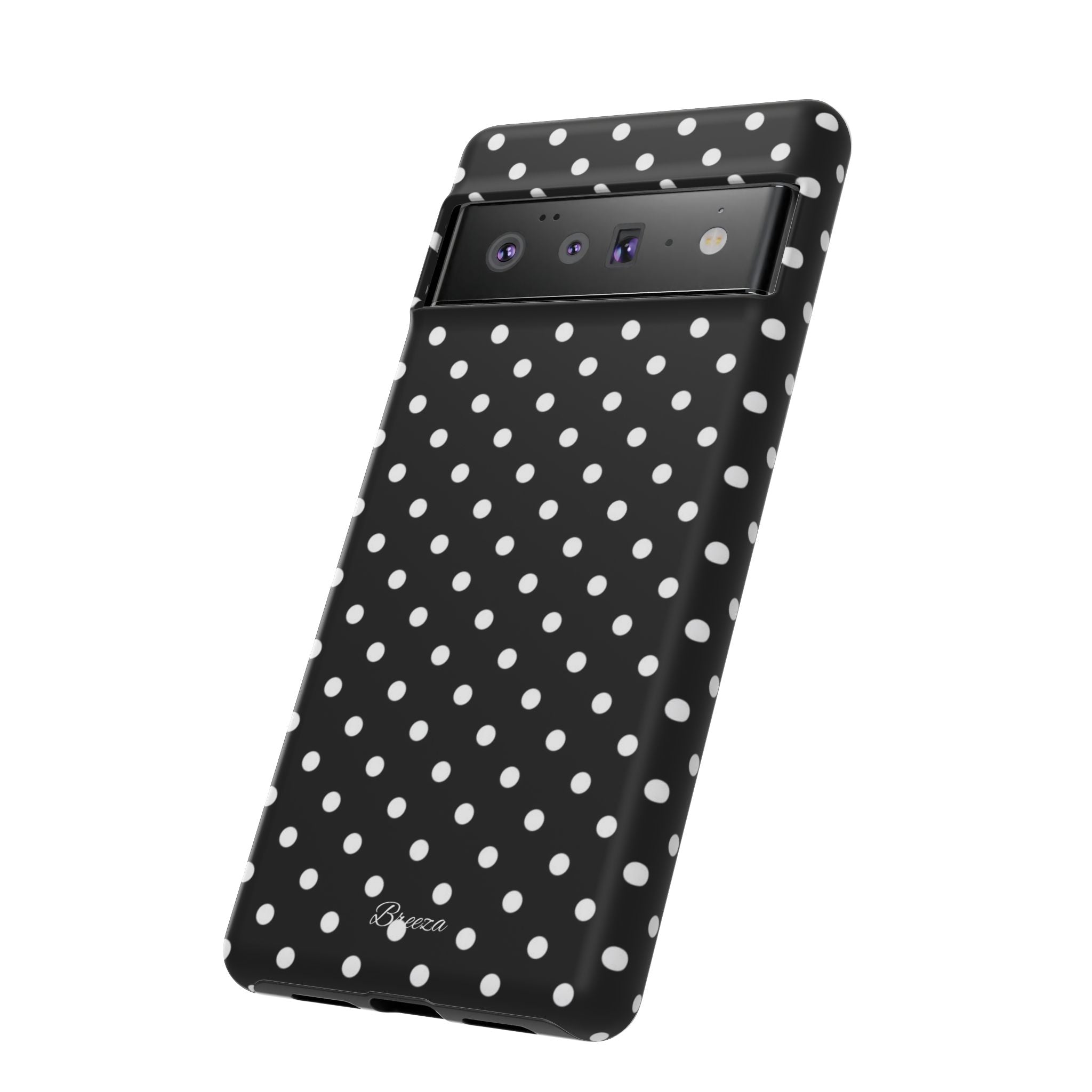 Black & White Polka Dot Phone Case