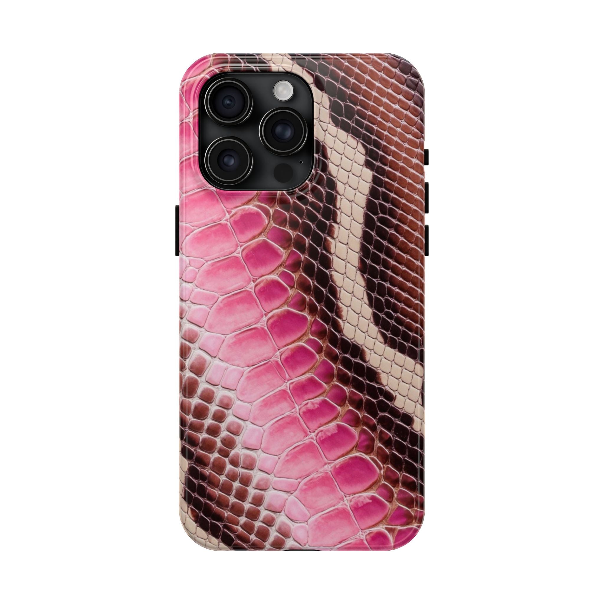 Stylish Snake Print Phone Case