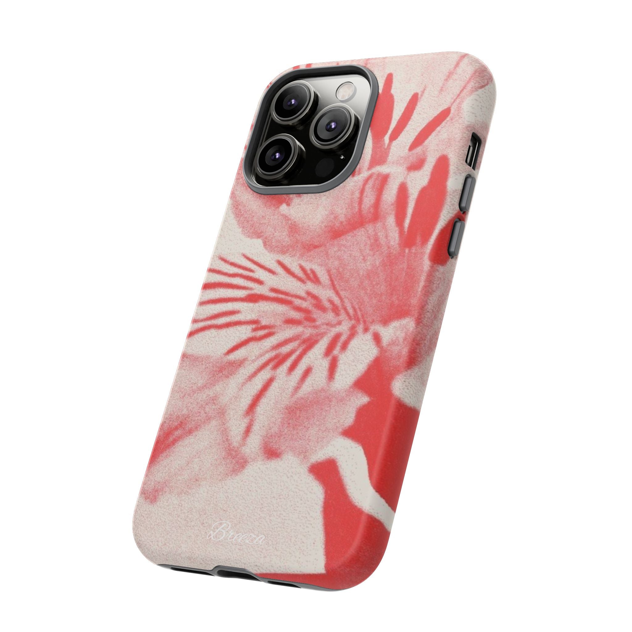 Red Floral Phone Case