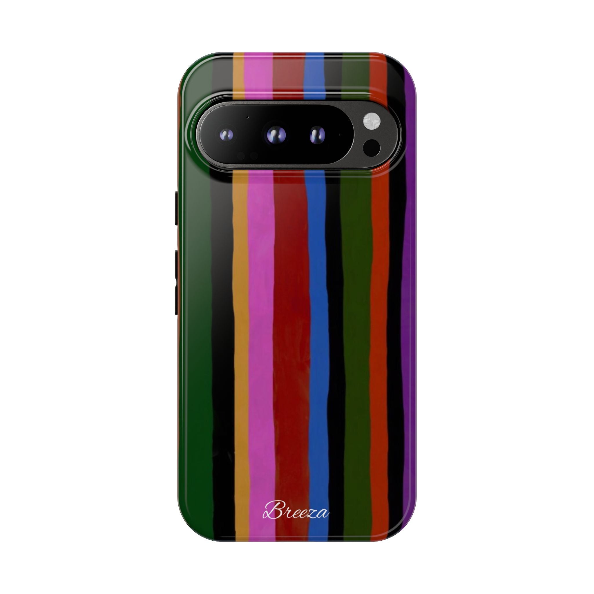 Colorful Striped Phone Case