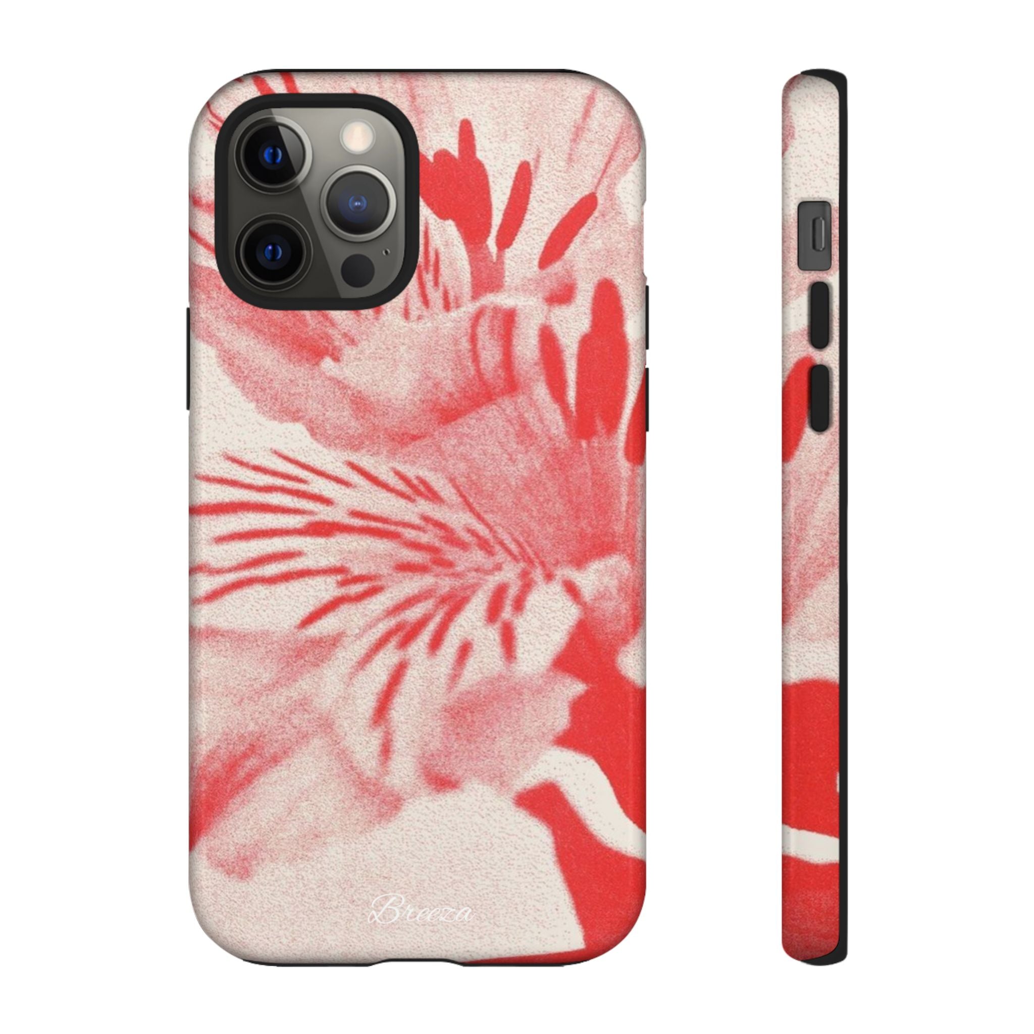 Red Floral Phone Case