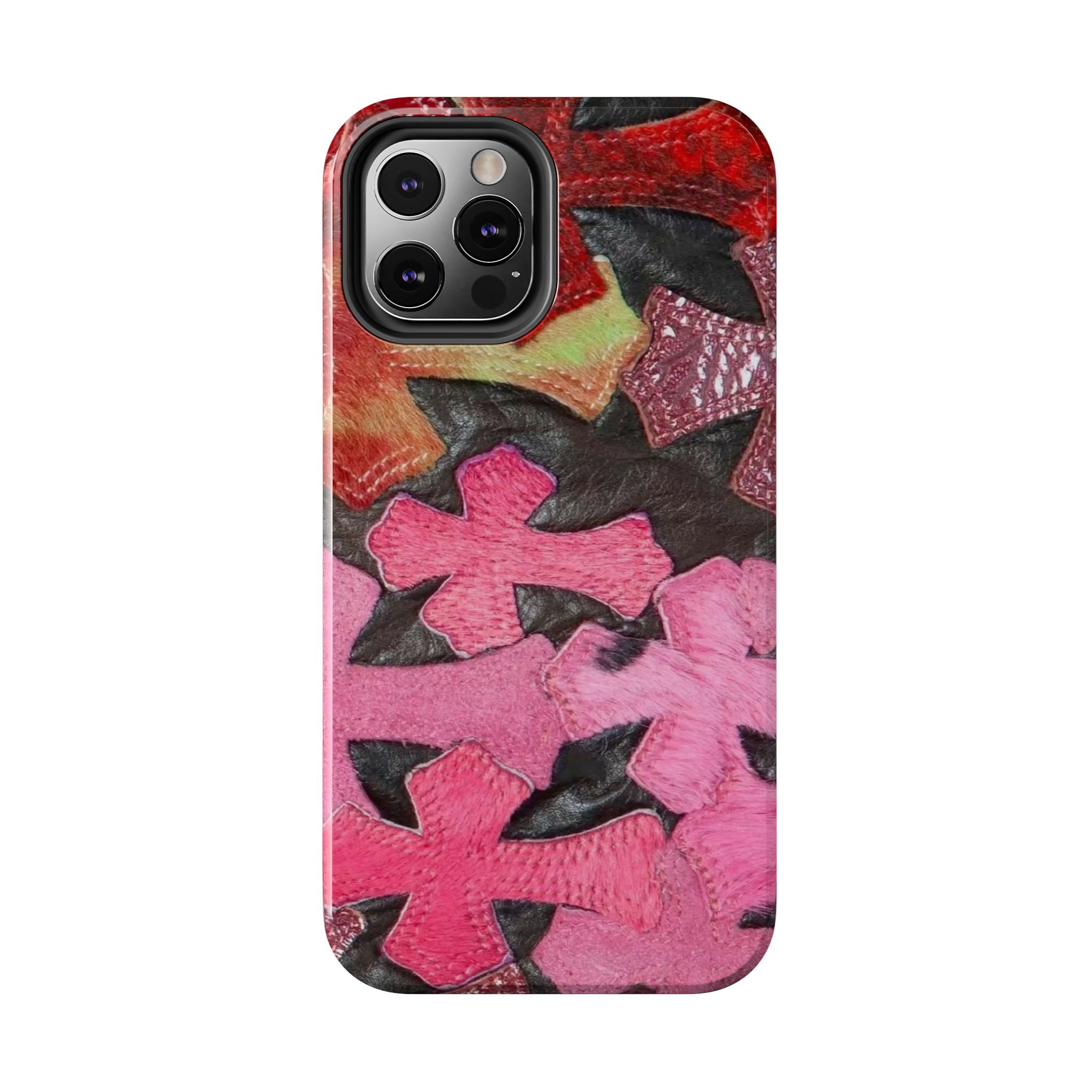 Pink Cross Phone Case