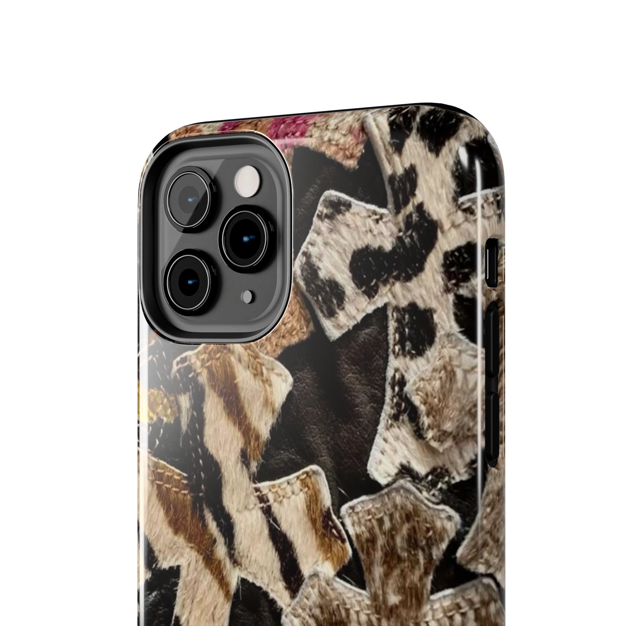 Chrome Heart Inspired Print Phone Case