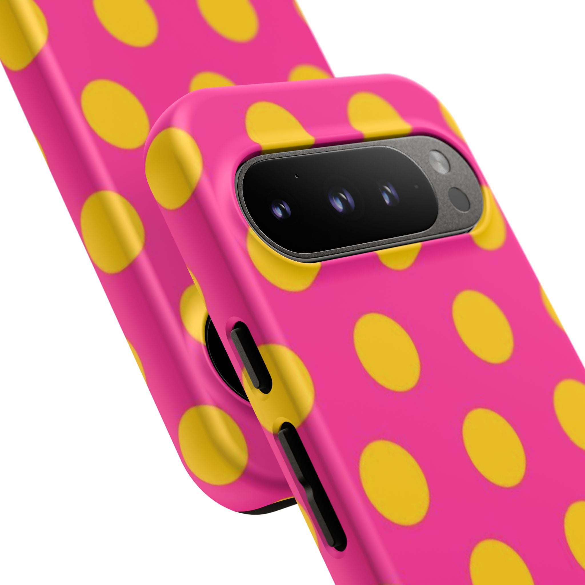 Pink & Yellow Dot Phone Case