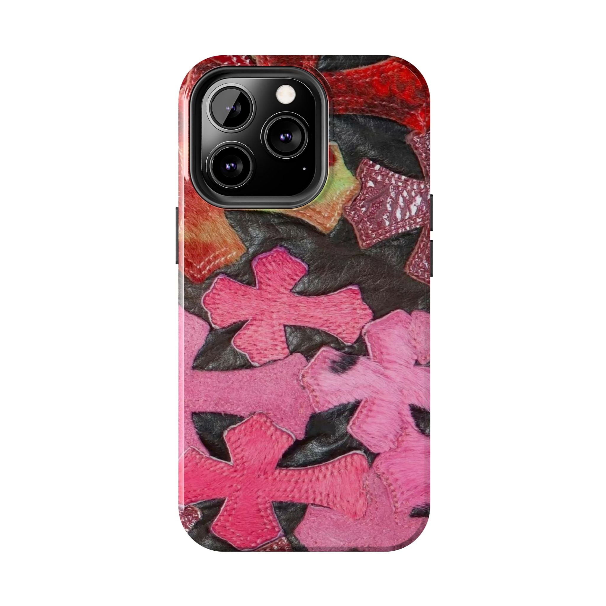 Pink Cross Phone Case