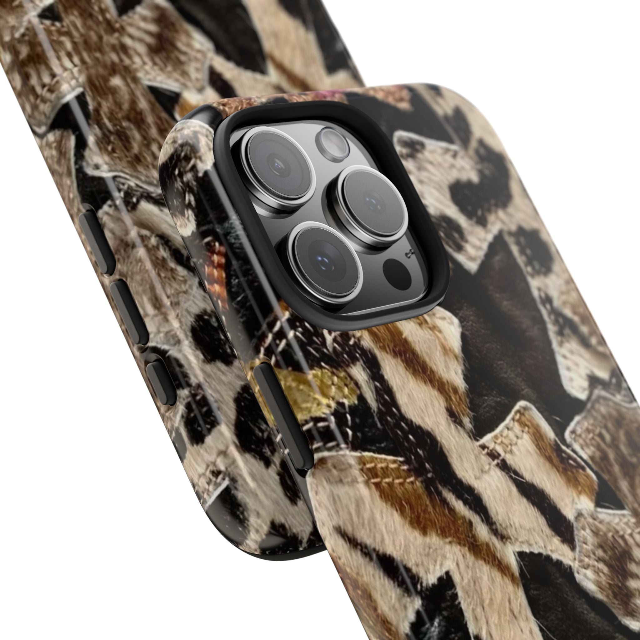 Chrome Heart Inspired Print Phone Case