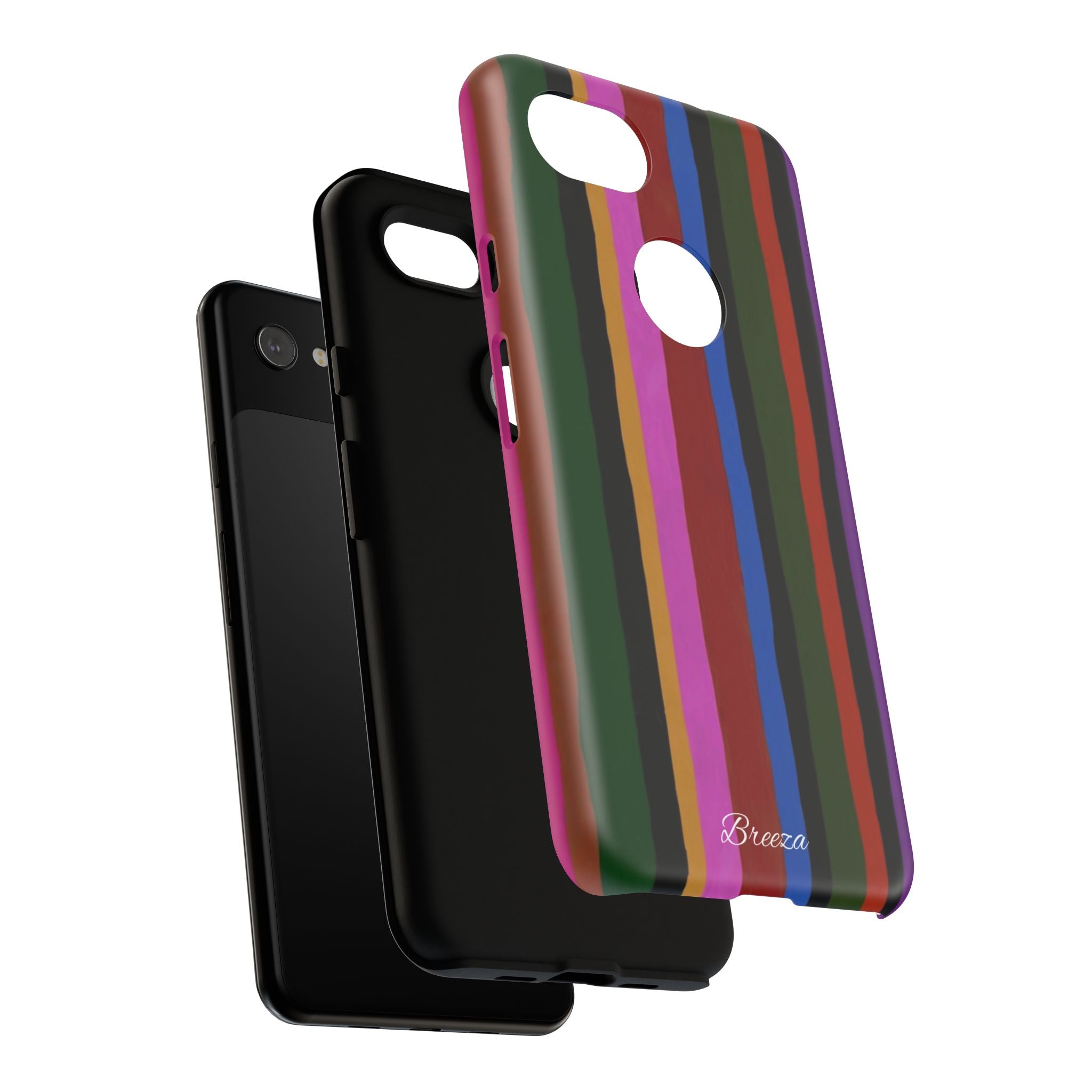 Colorful Striped Phone Case