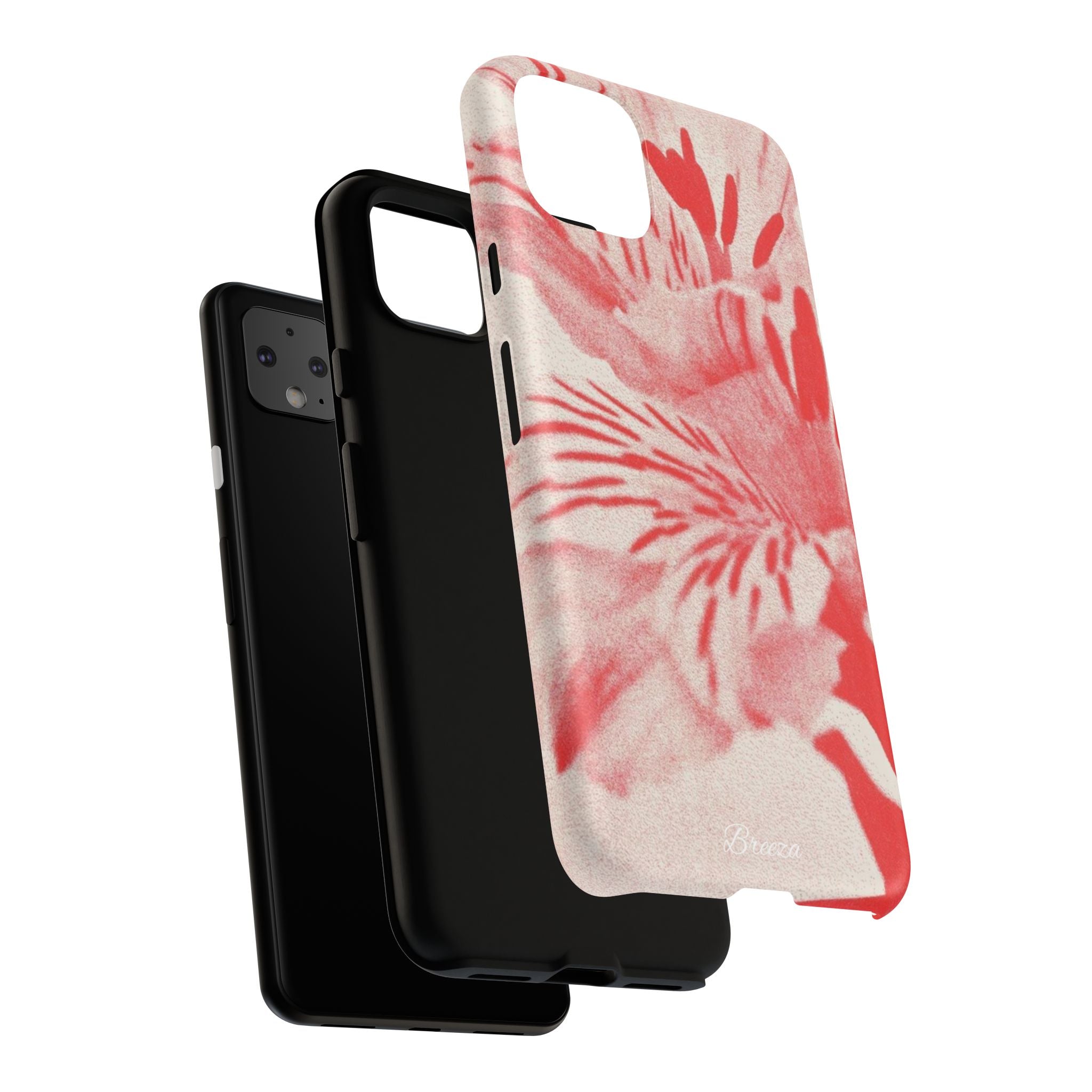 Red Floral Phone Case