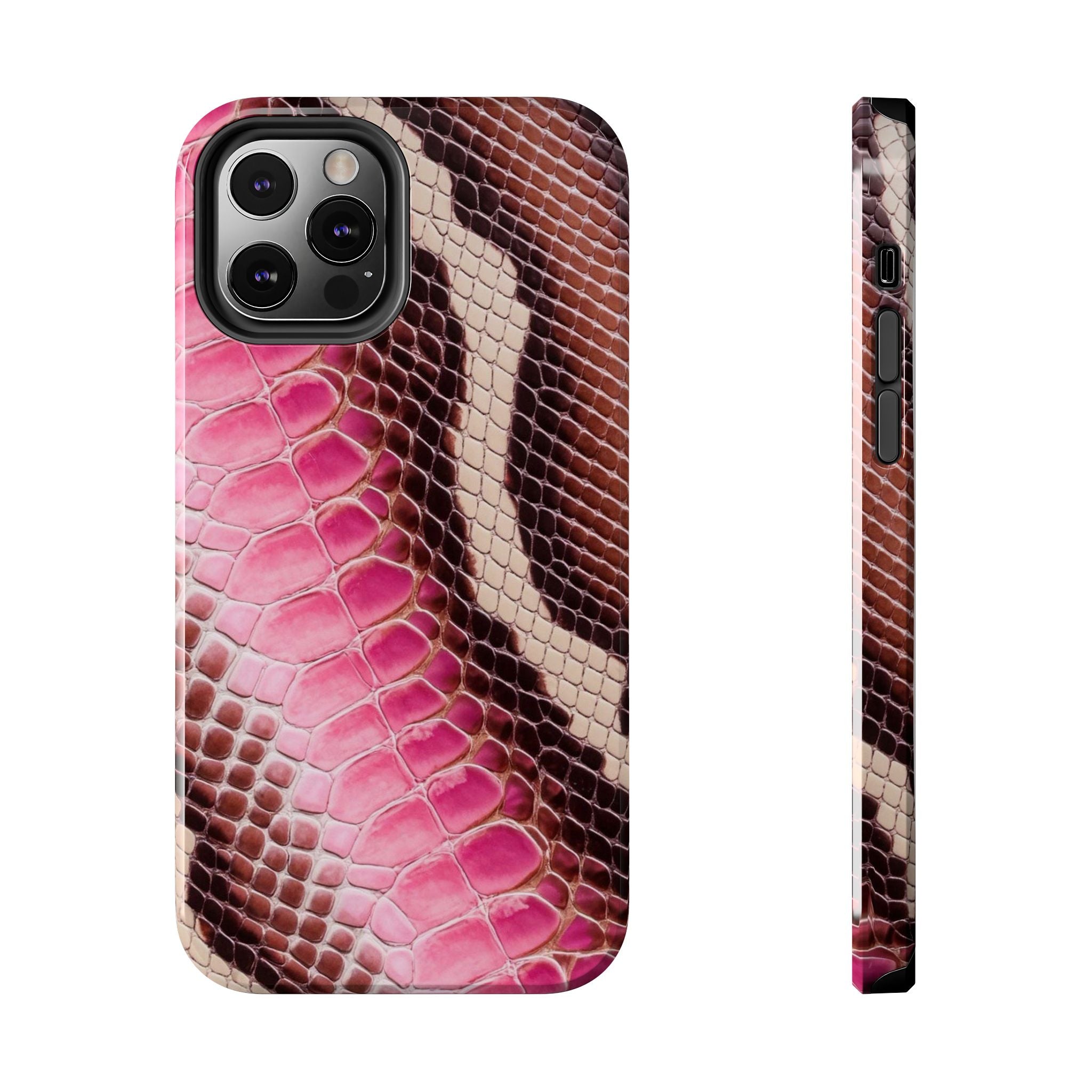 Stylish Snake Print Phone Case