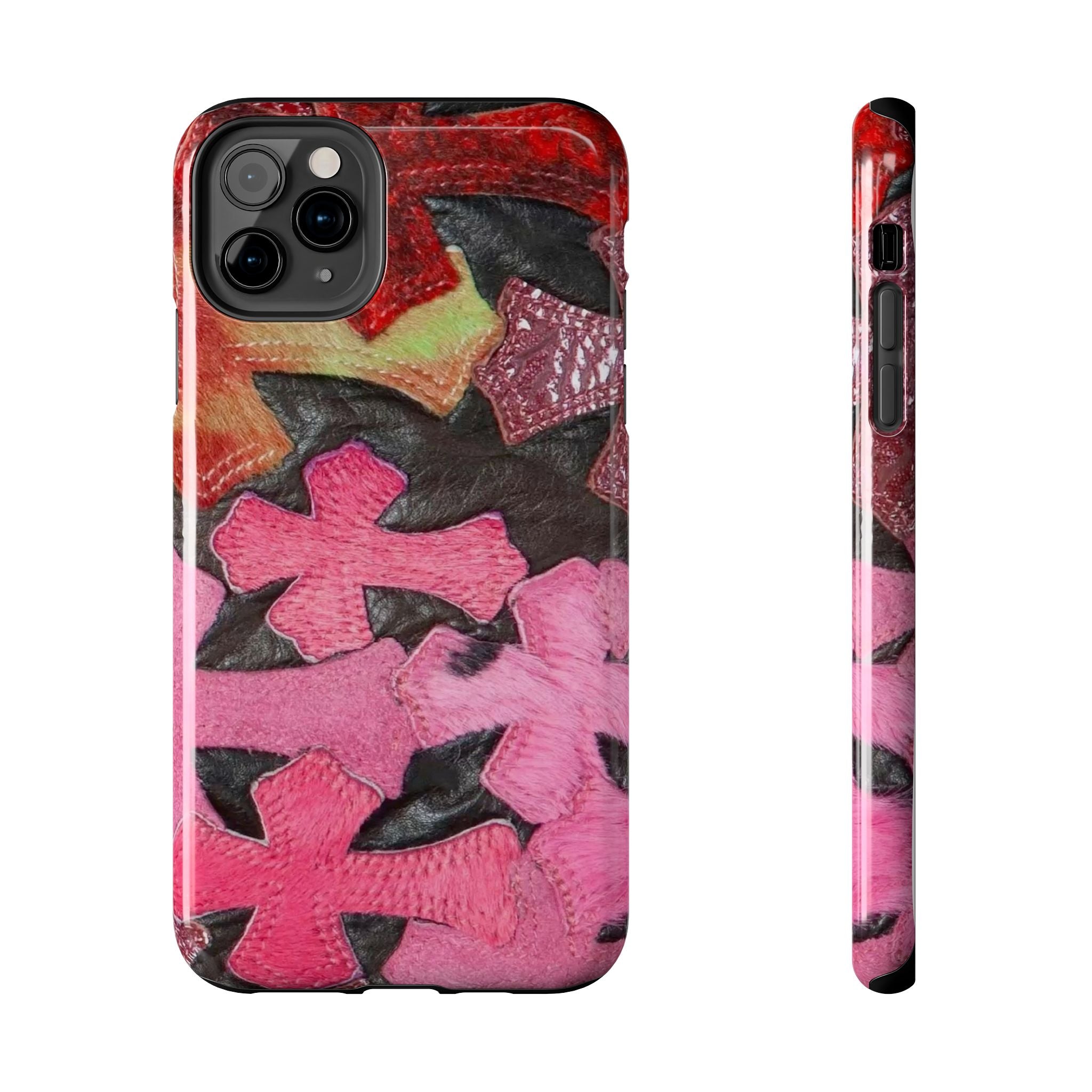Pink Cross Phone Case
