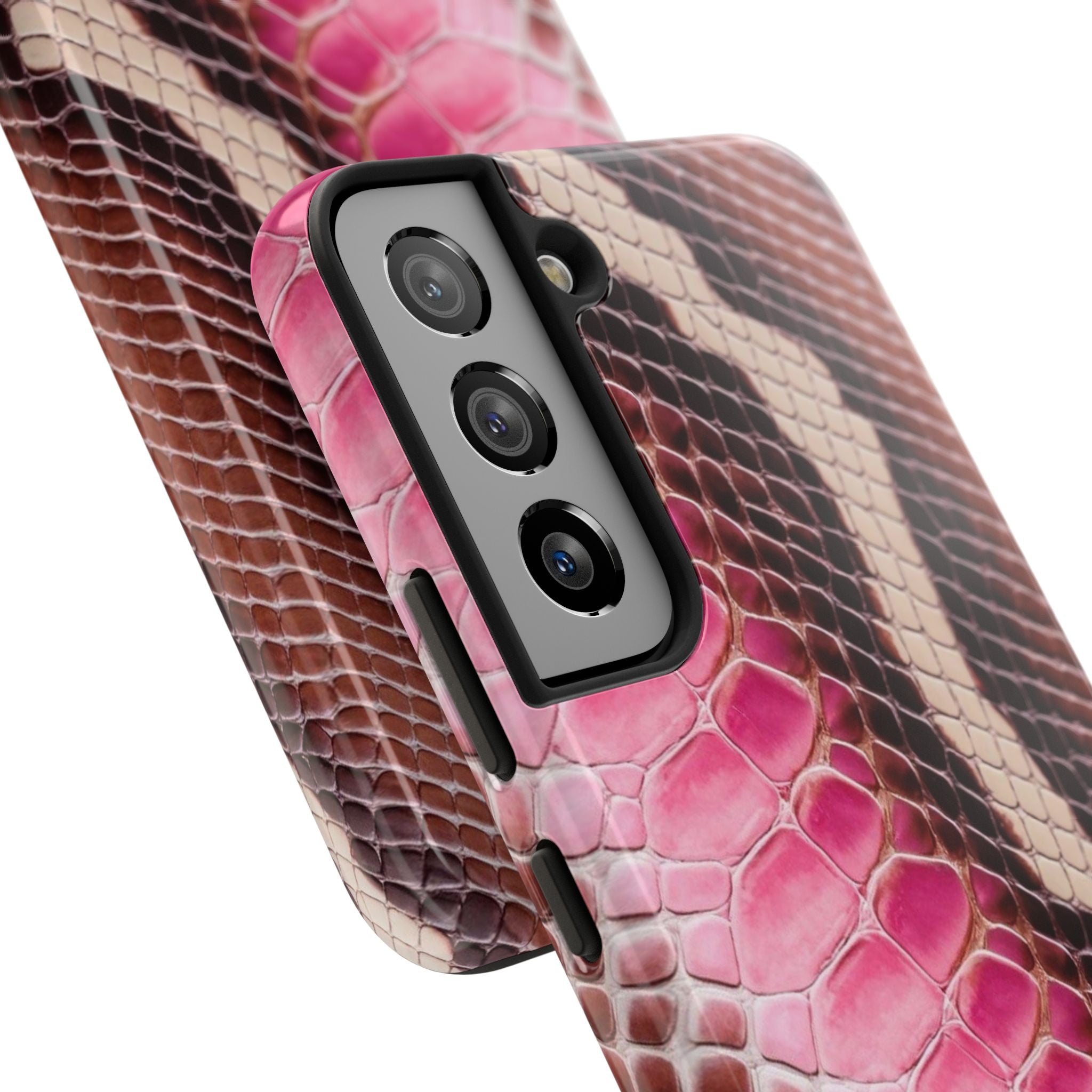 Stylish Snake Print Phone Case