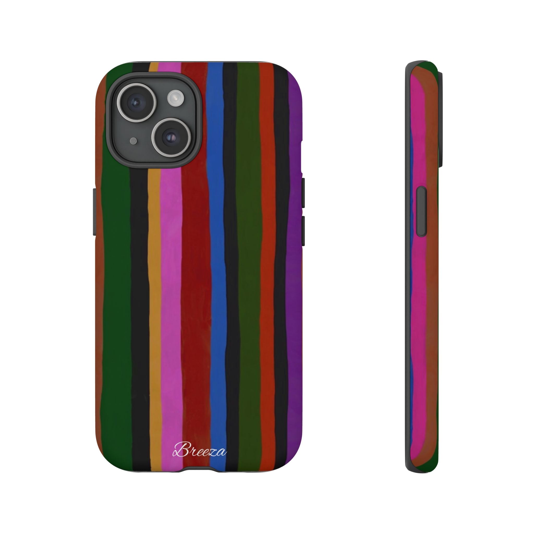 Colorful Striped Phone Case