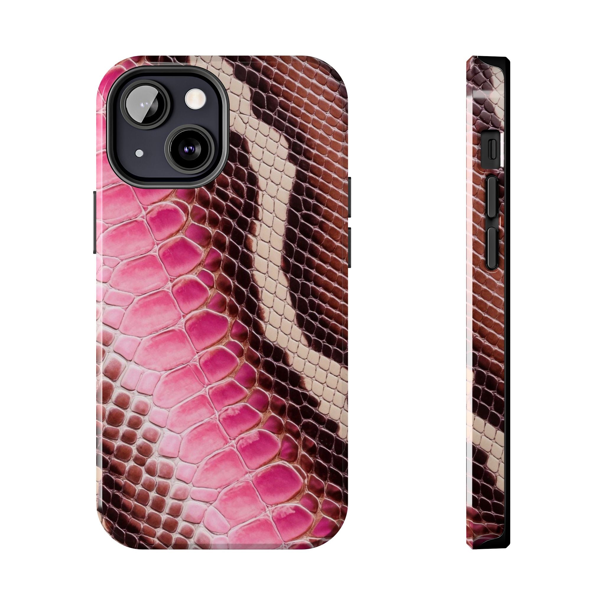 Stylish Snake Print Phone Case