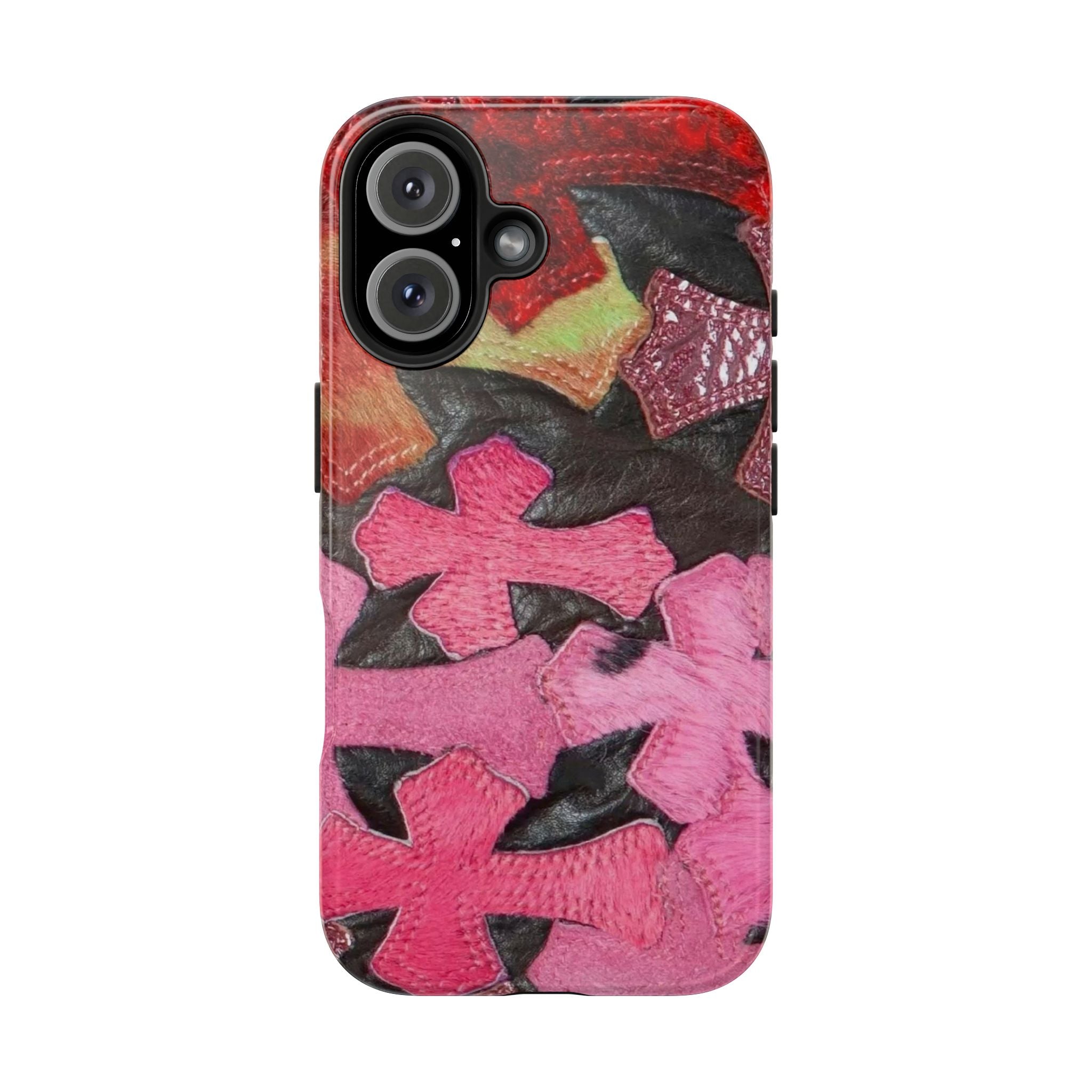 Pink Cross Phone Case