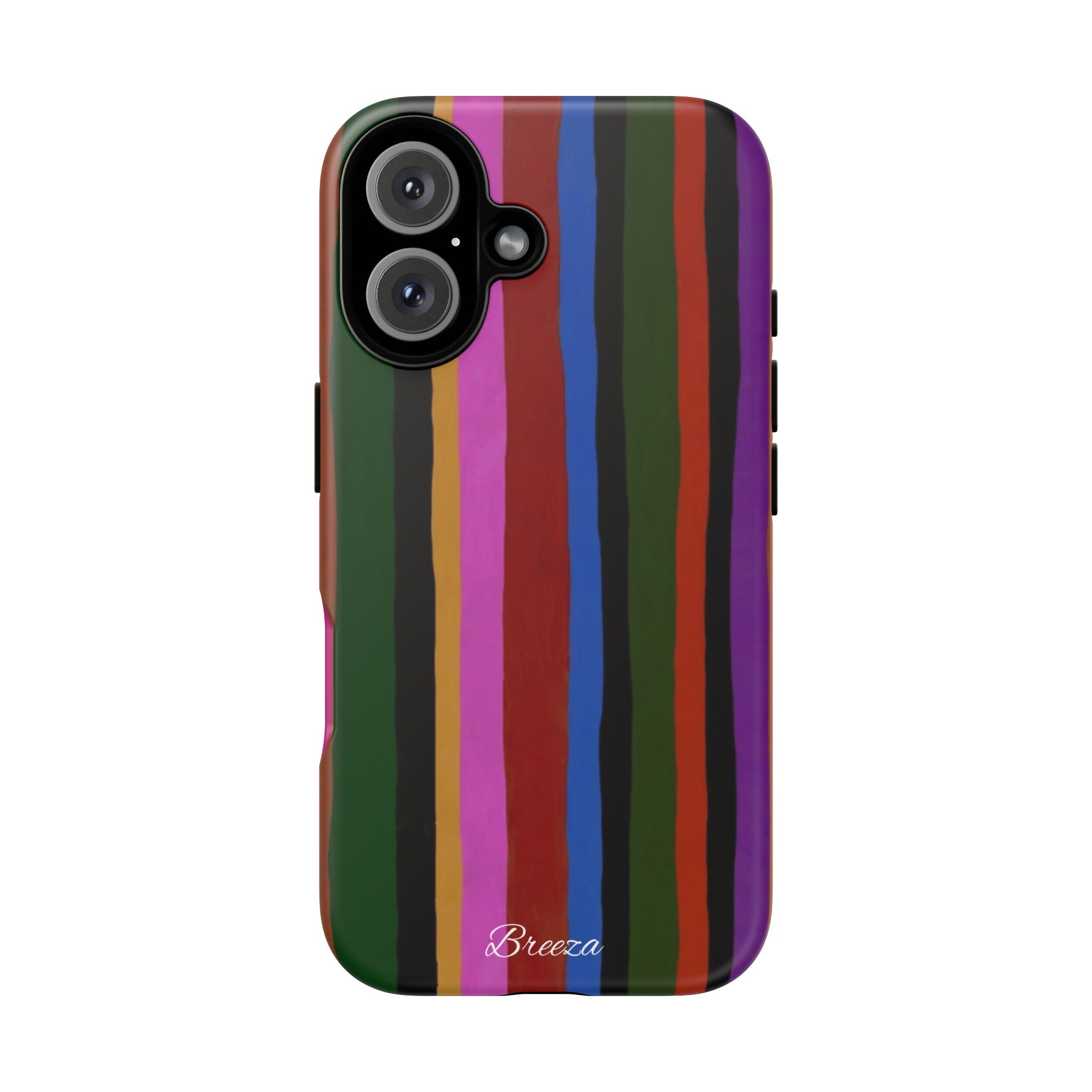 Colorful Striped Phone Case