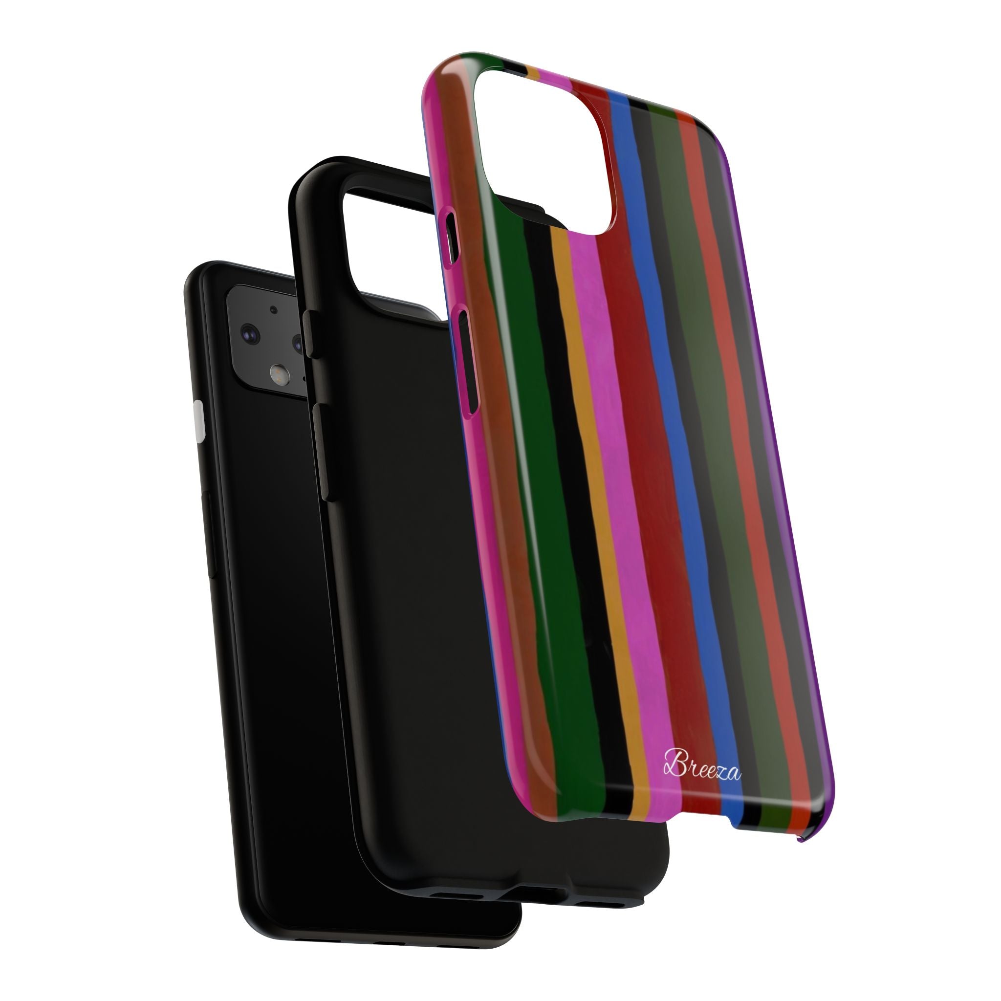 Colorful Striped Phone Case