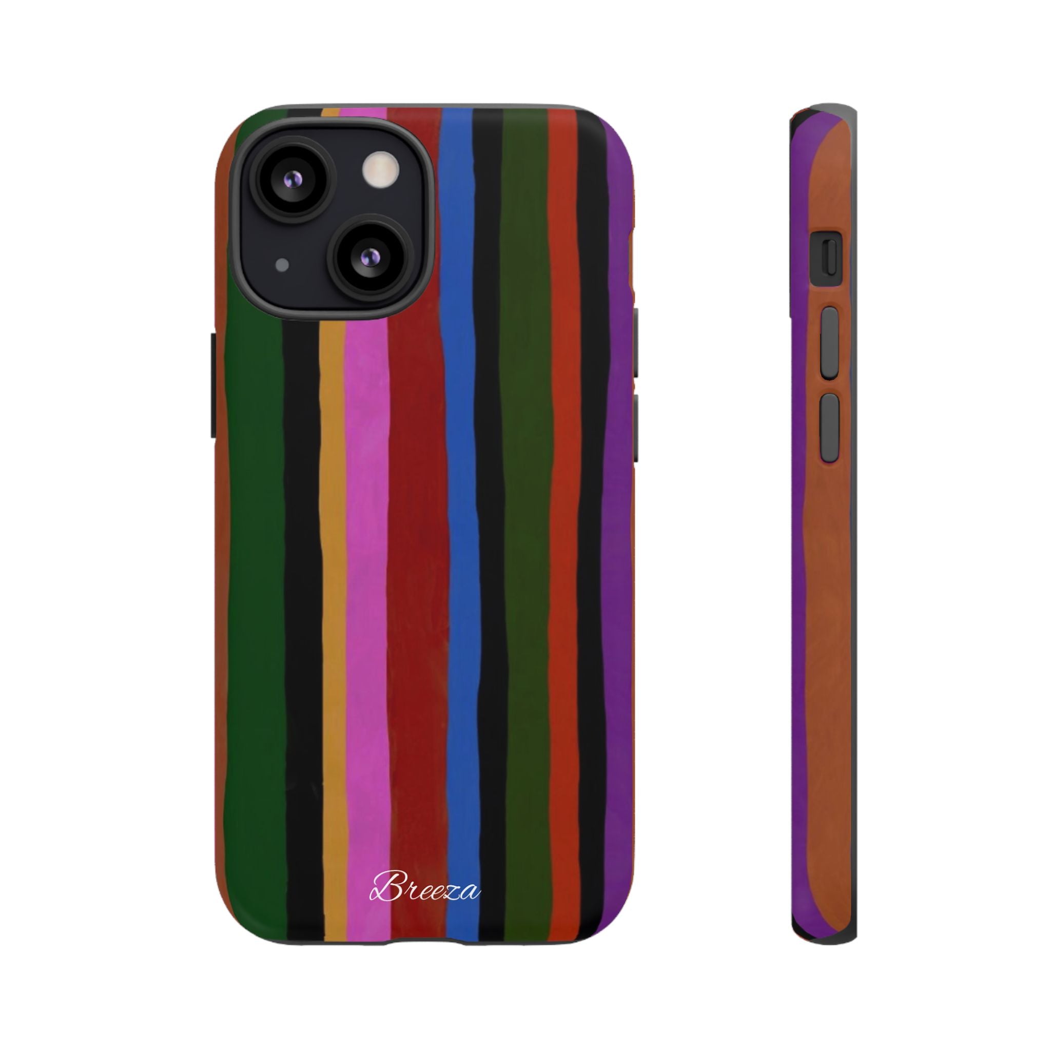 Colorful Striped Phone Case