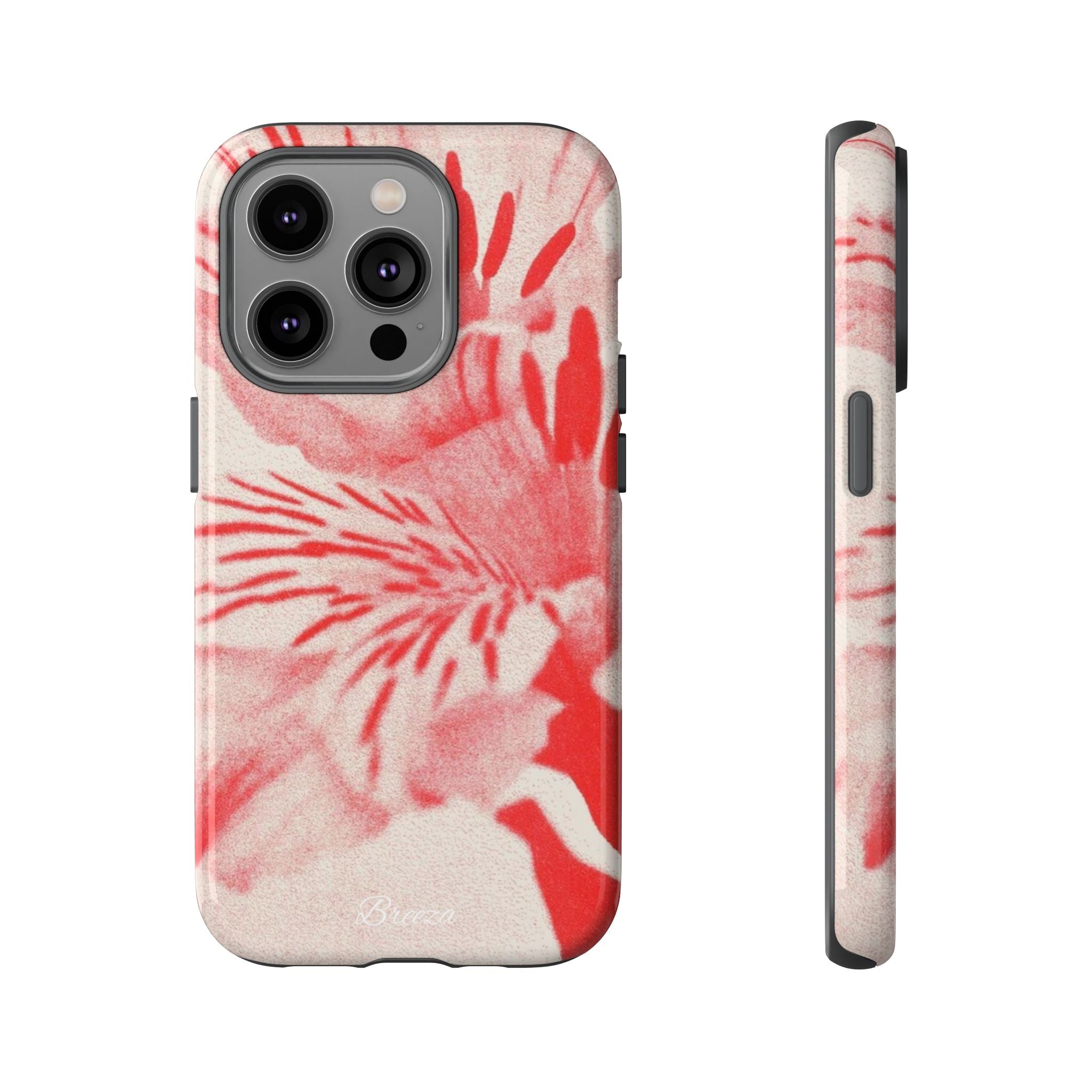 Red Floral Phone Case