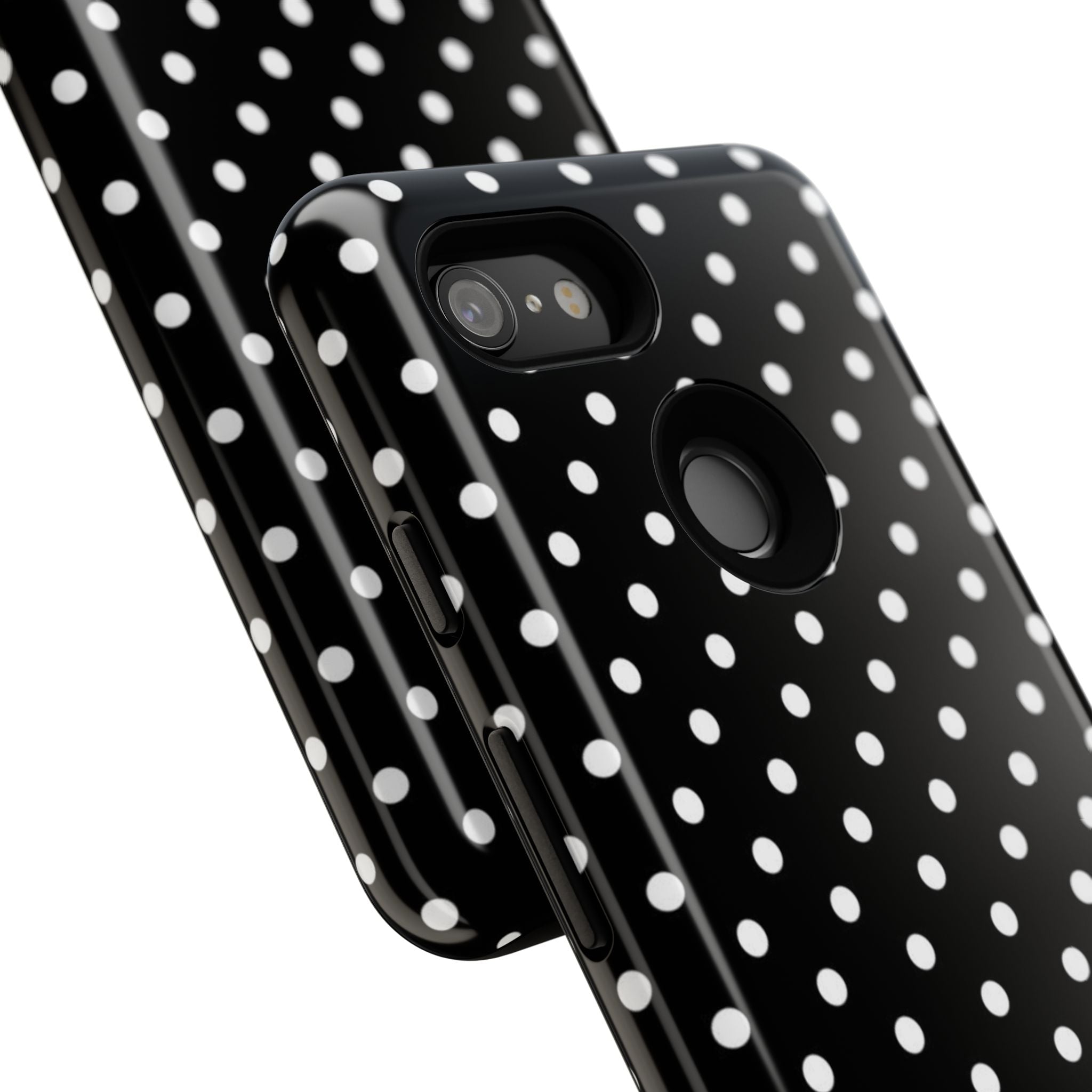 Black & White Polka Dot Phone Case