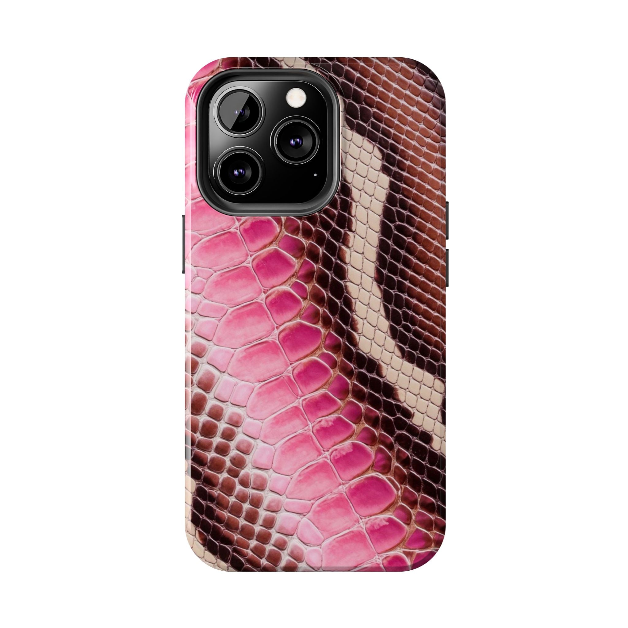 Stylish Snake Print Phone Case