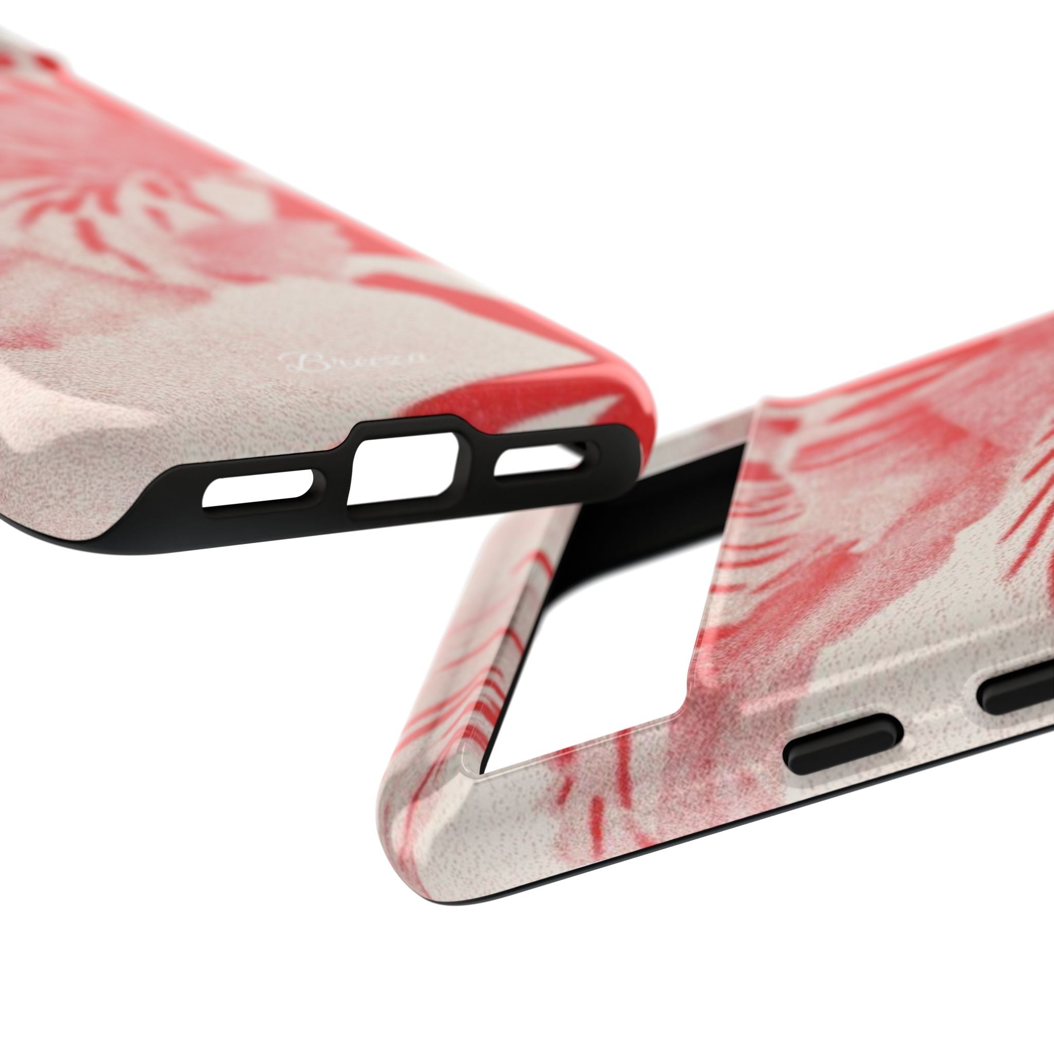 Red Floral Phone Case