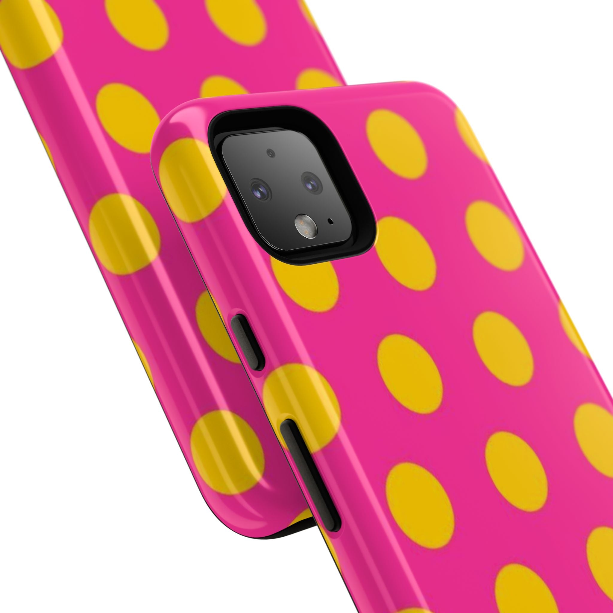 Pink & Yellow Dot Phone Case