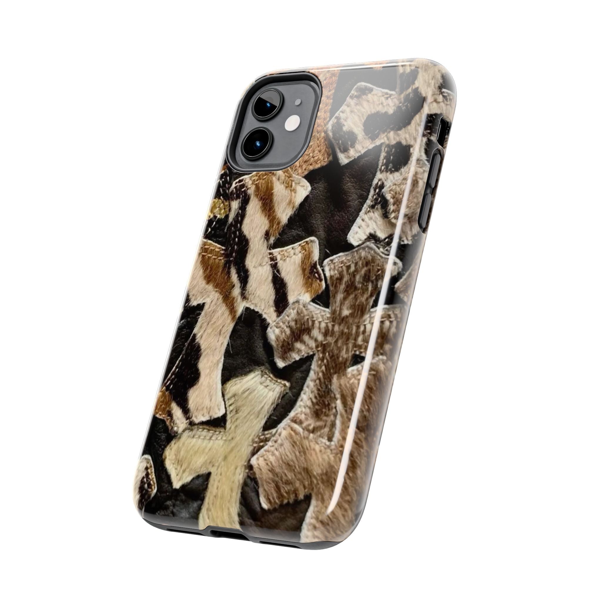 Chrome Heart Inspired Print Phone Case