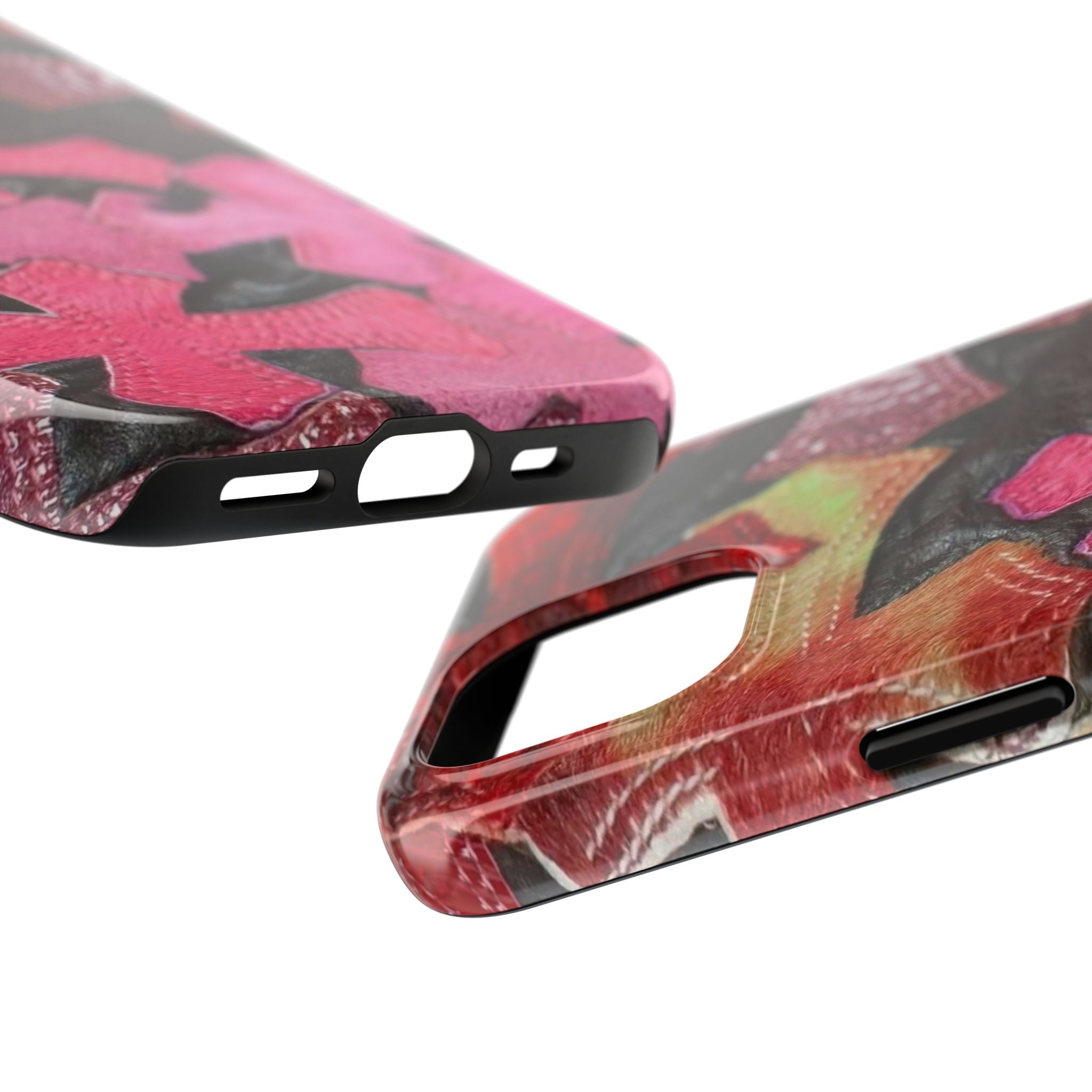 Pink Cross Phone Case