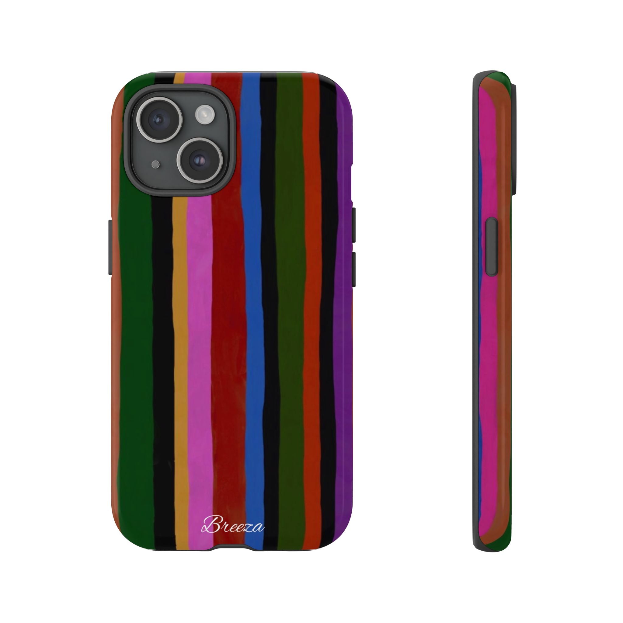 Colorful Striped Phone Case