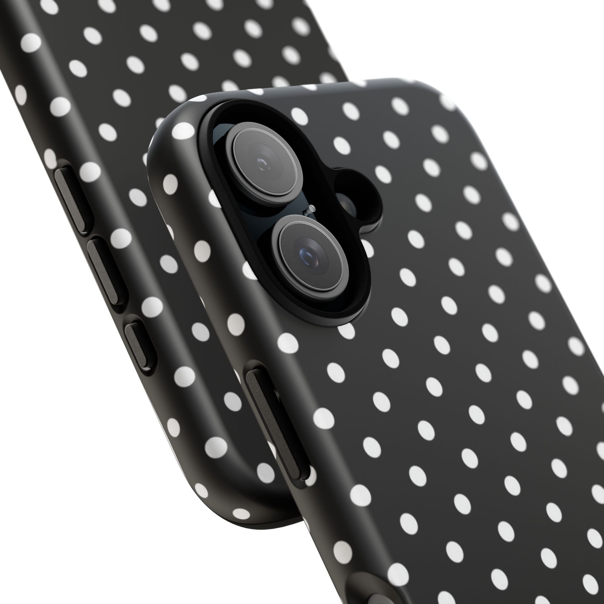 Black & White Polka Dot Phone Case
