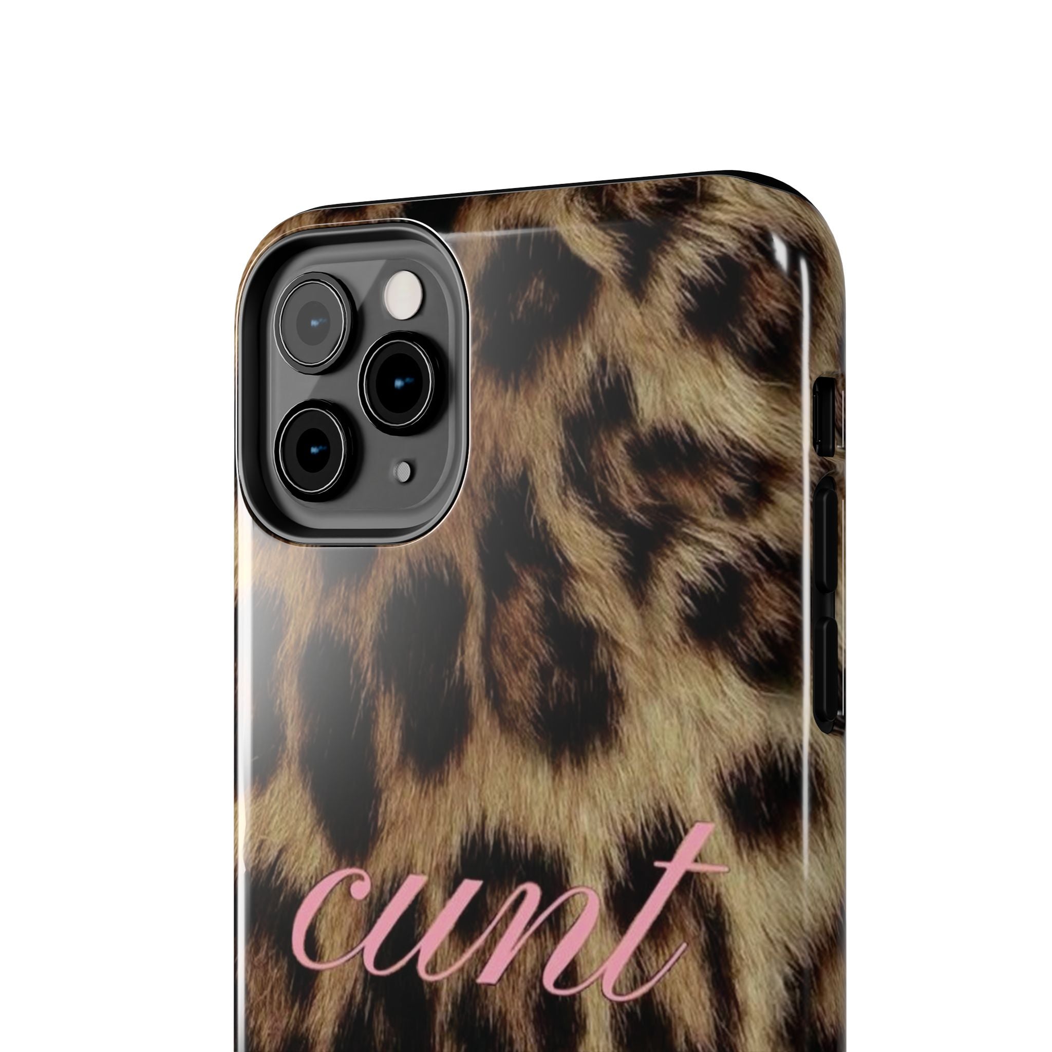 Cunt Leopard Print Phone Case