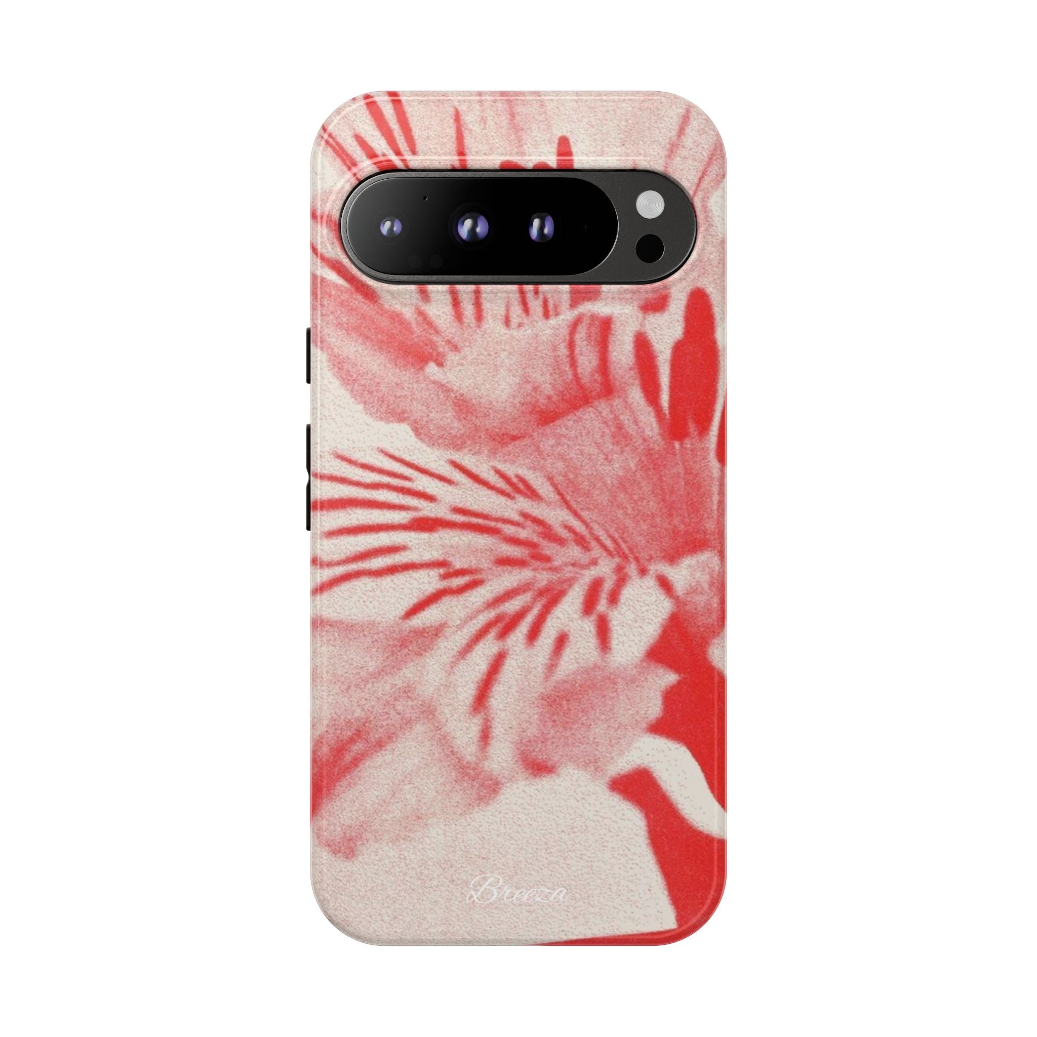 Red Floral Phone Case