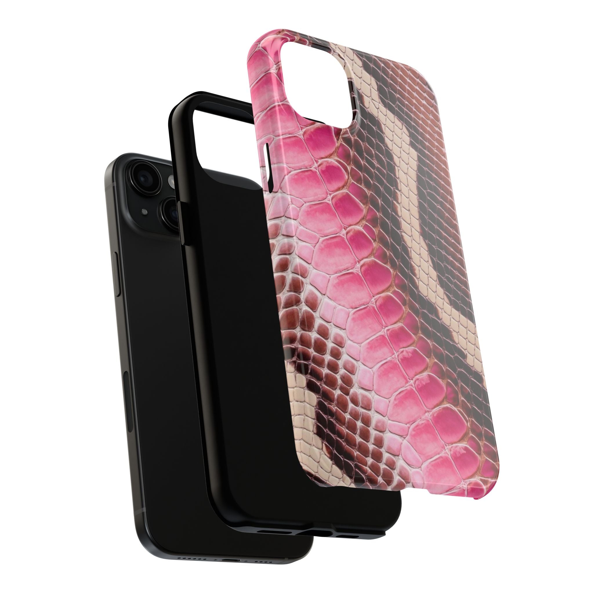Stylish Snake Print Phone Case