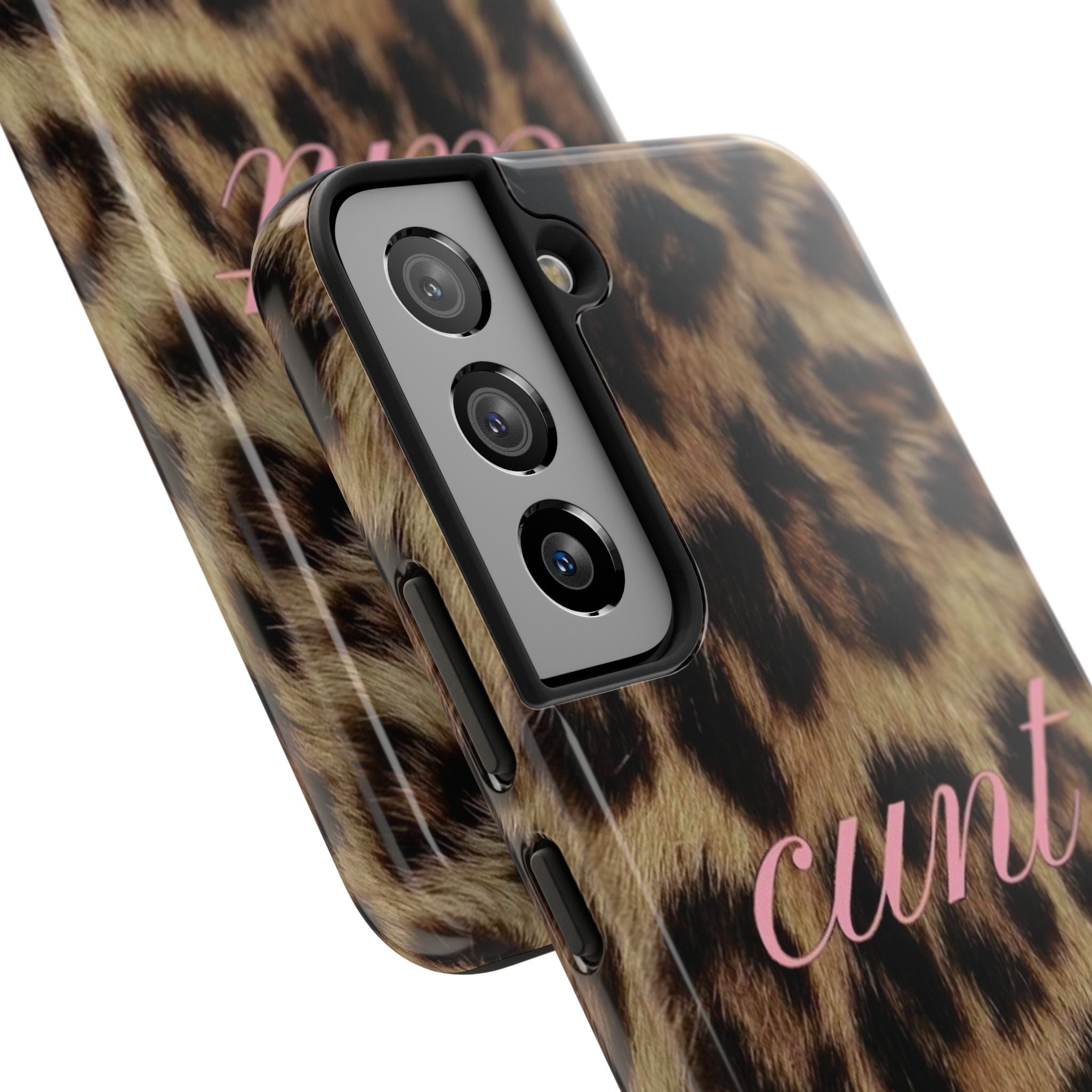 Cunt Leopard Print Phone Case
