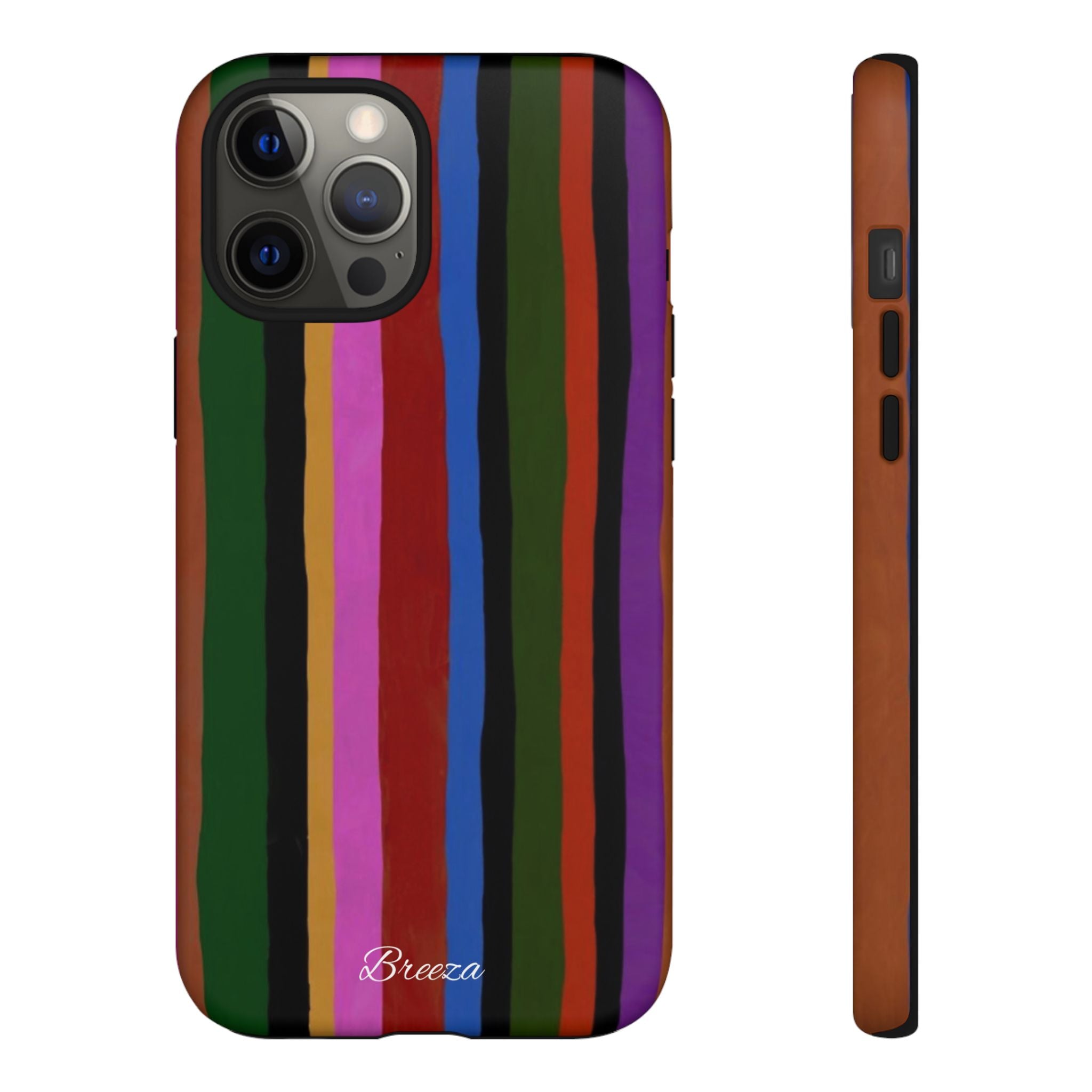 Colorful Striped Phone Case