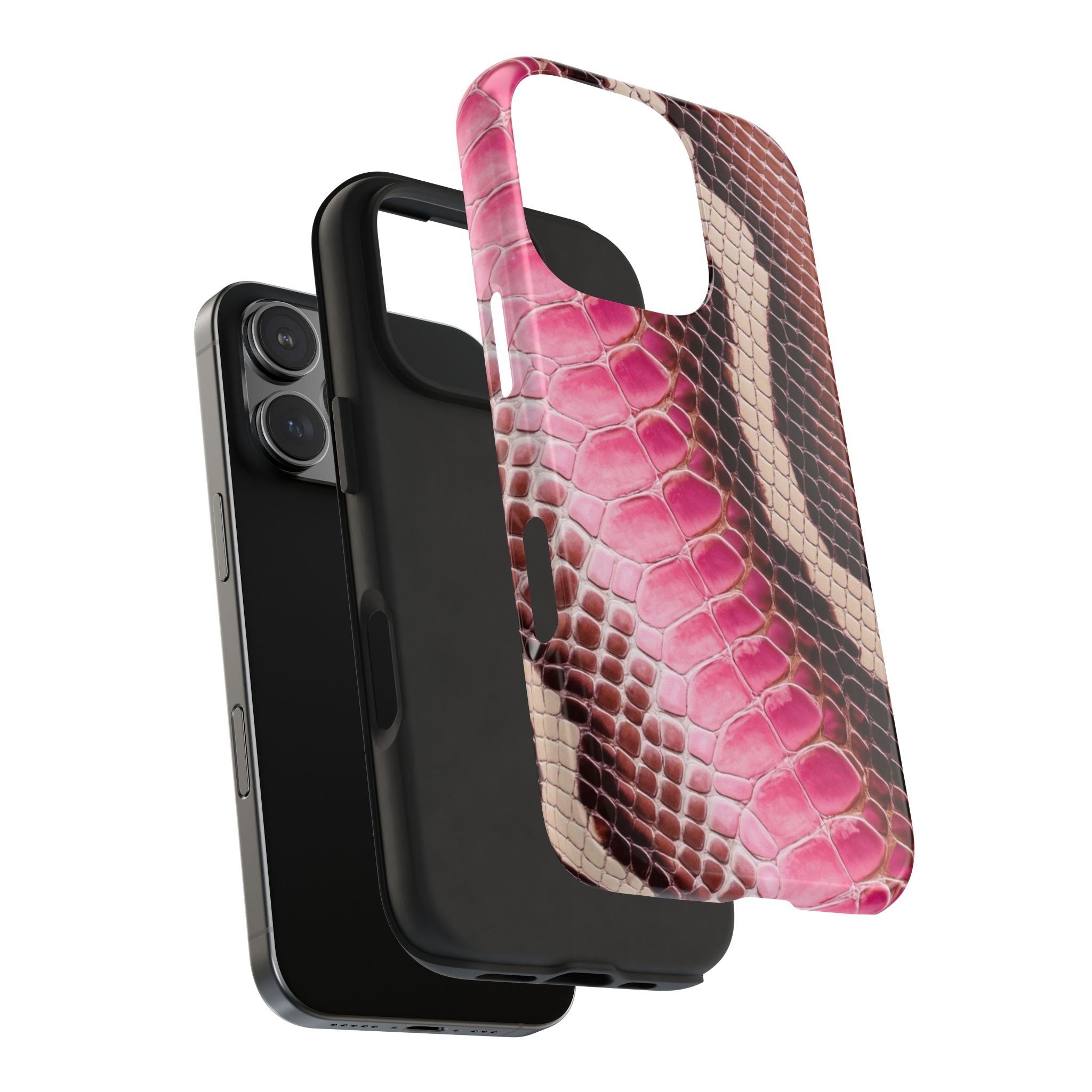 Stylish Snake Print Phone Case