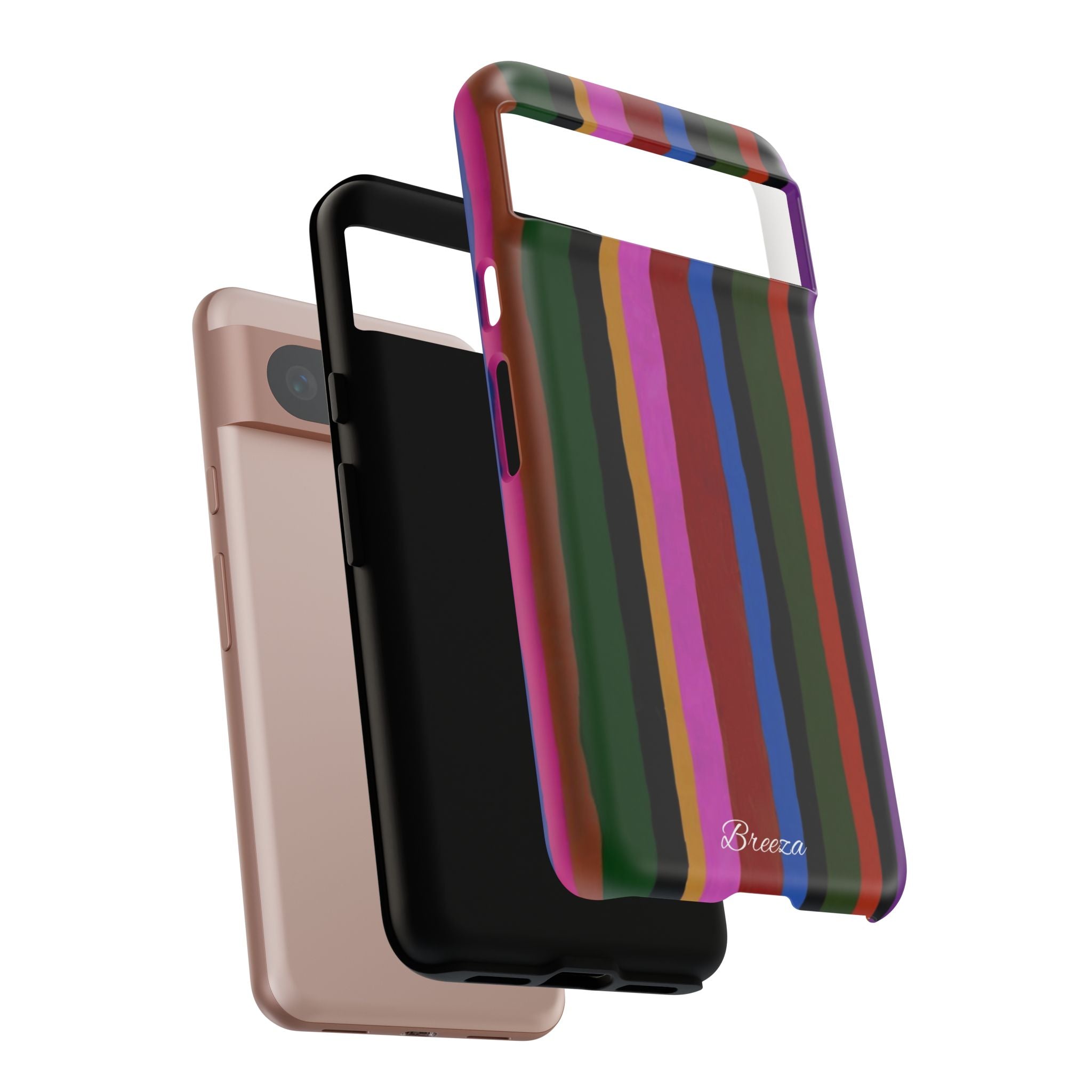 Colorful Striped Phone Case