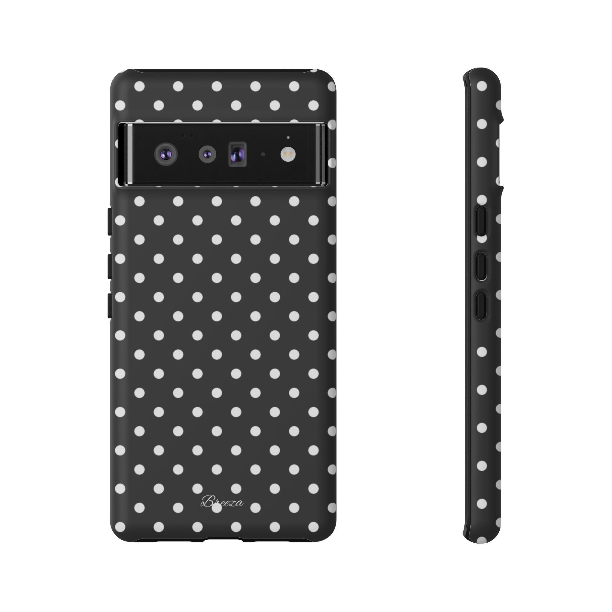 Black & White Polka Dot Phone Case
