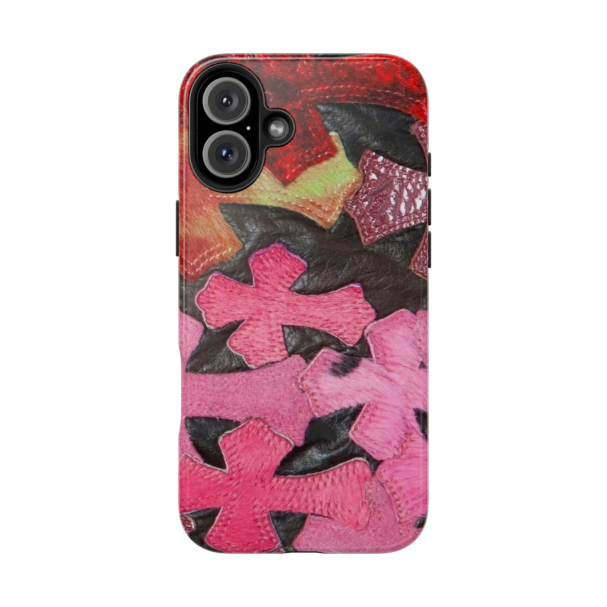 Pink Cross Phone Case