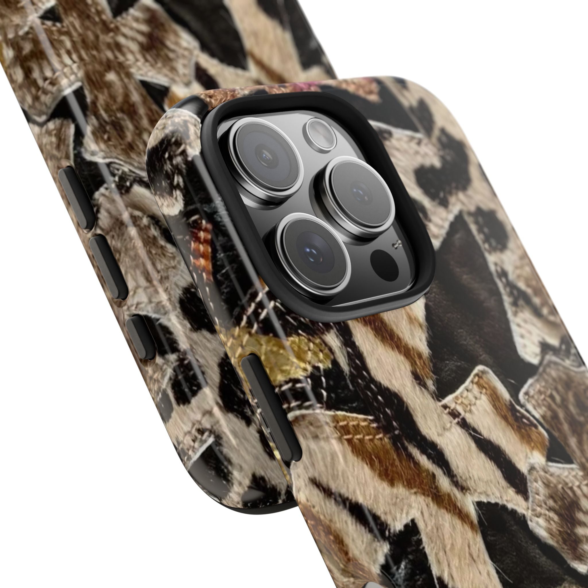 Chrome Heart Inspired Print Phone Case