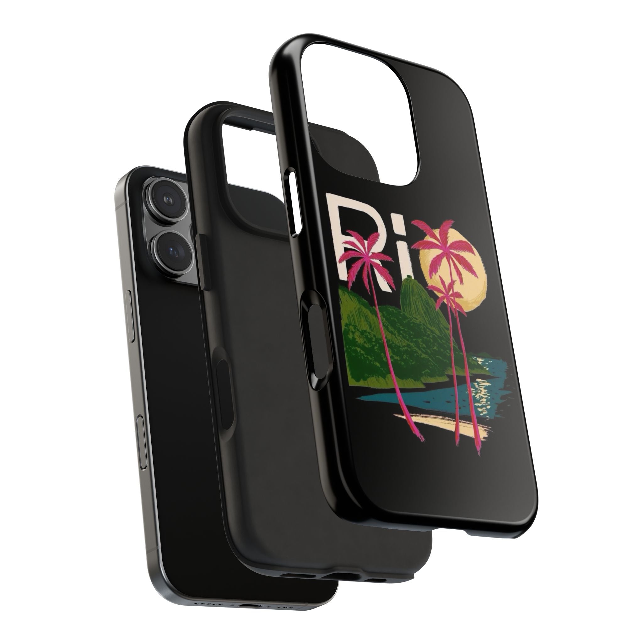 Black Rio iPhone Case