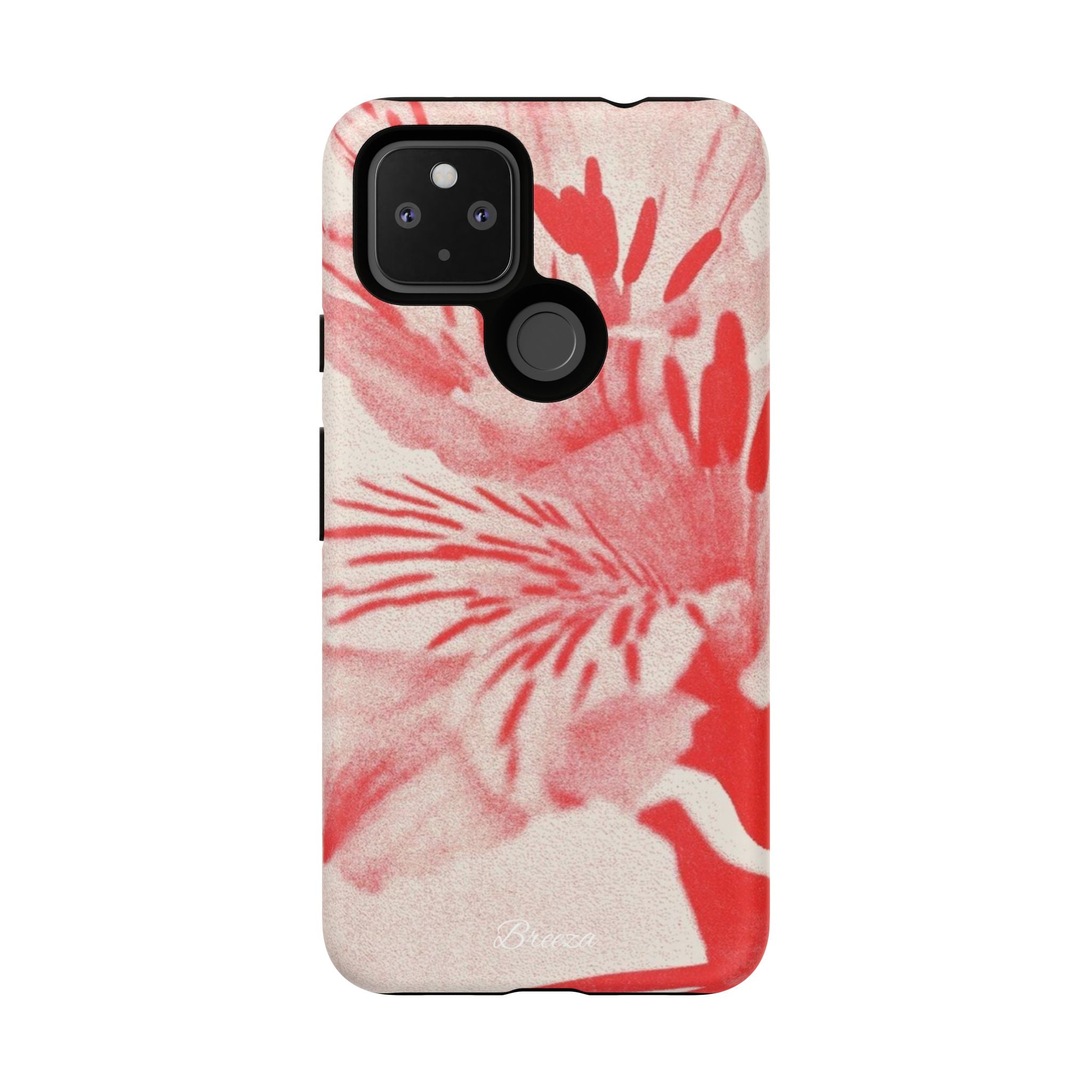 Red Floral Phone Case